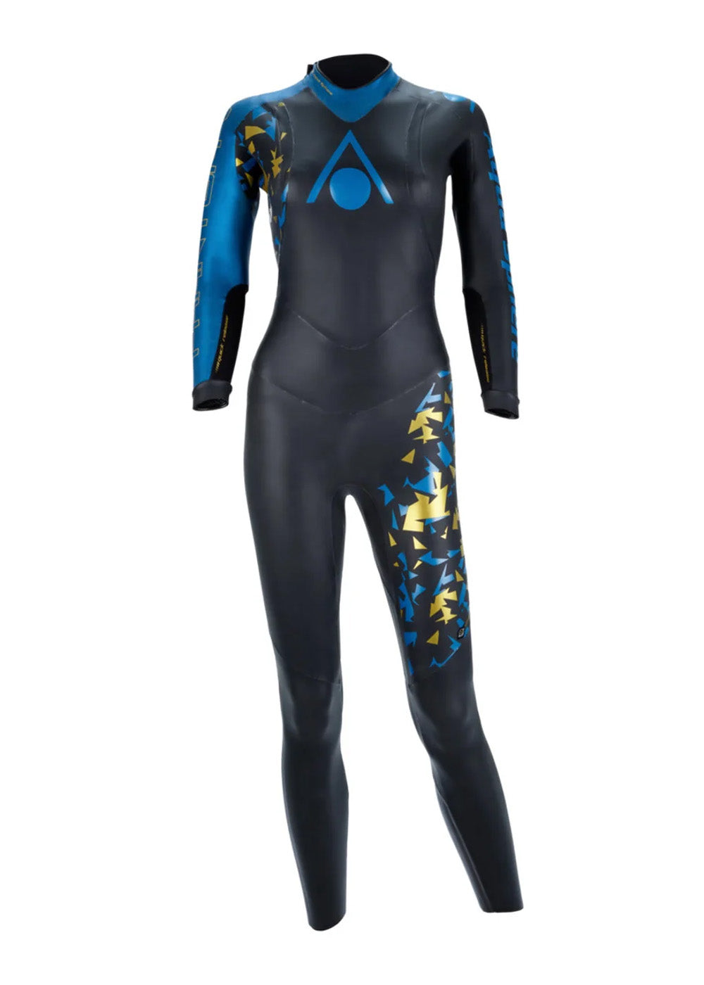 AquaSphere Women's Phantom V3 Triathlon Wetsuit - Premium Neoprene Tri Suit for Swimming, Open Water & Triathlon Training - Perfect for Competitions & Cold Water Swimming