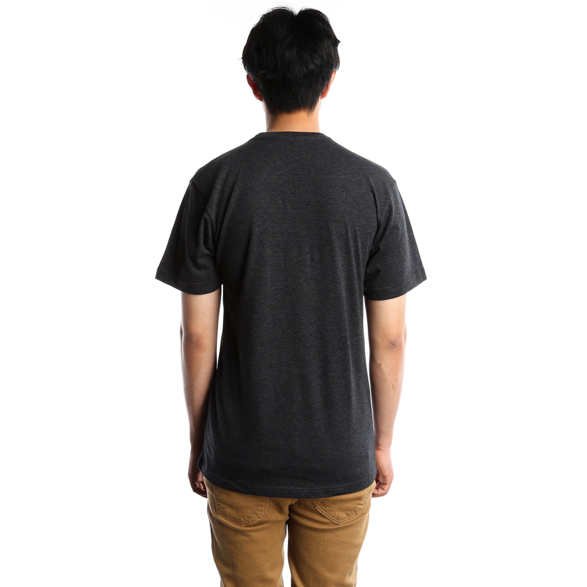 New Star 50/50 Tee Heather Charcoal - Comfortable Cotton Blend T-Shirt for Men & Women | Perfect for Casual Wear, Gym & Everyday Outfits
