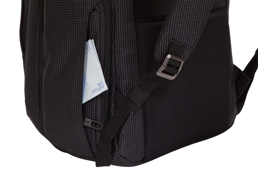 Thule Crossover 2 Laptop Backpack 30L - Durable Water-Resistant Business & Travel Backpack for Men & Women - Perfect for Work, Commuting & Outdoor Adventures (Black)