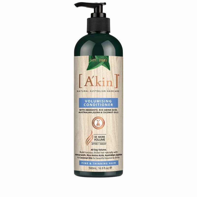 Akin Volumising Conditioner for Thick & Full Hair | Hydrating & Volumizing Hair Care | Perfect for Daily Use & Styling
