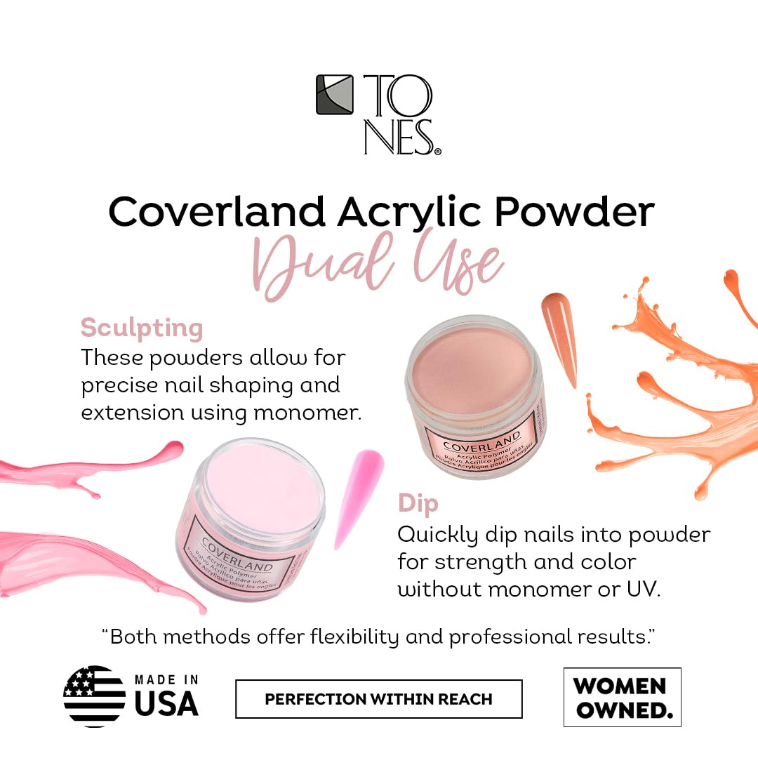 Coverland 3.5oz Acrylic Nail Powder 