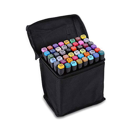 Premium Double Tip Brush Marker Pens for Painting, Drawing & Coloring - Watercolor Fineliner Art Supplies for Anime, Calligraphy & DIY Projects - Perfect for Artists, Students & Craft Enthusiasts