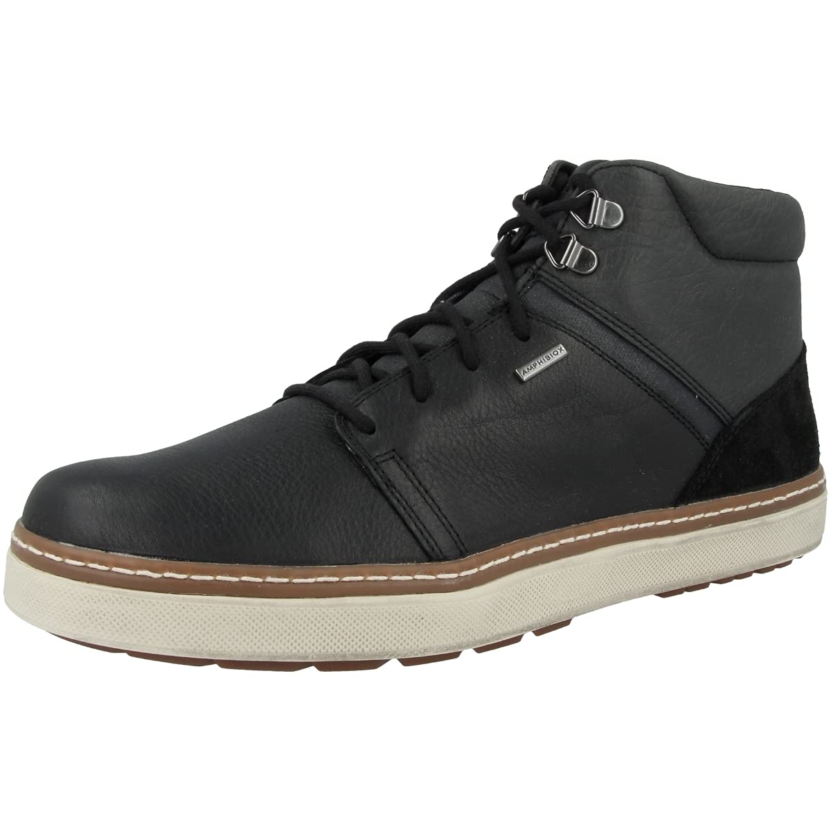 Geox Men's Mattias Waterproof Ankle Boots - Comfortable & Stylish Leather Boots for Walking, Hiking & Outdoor Activities