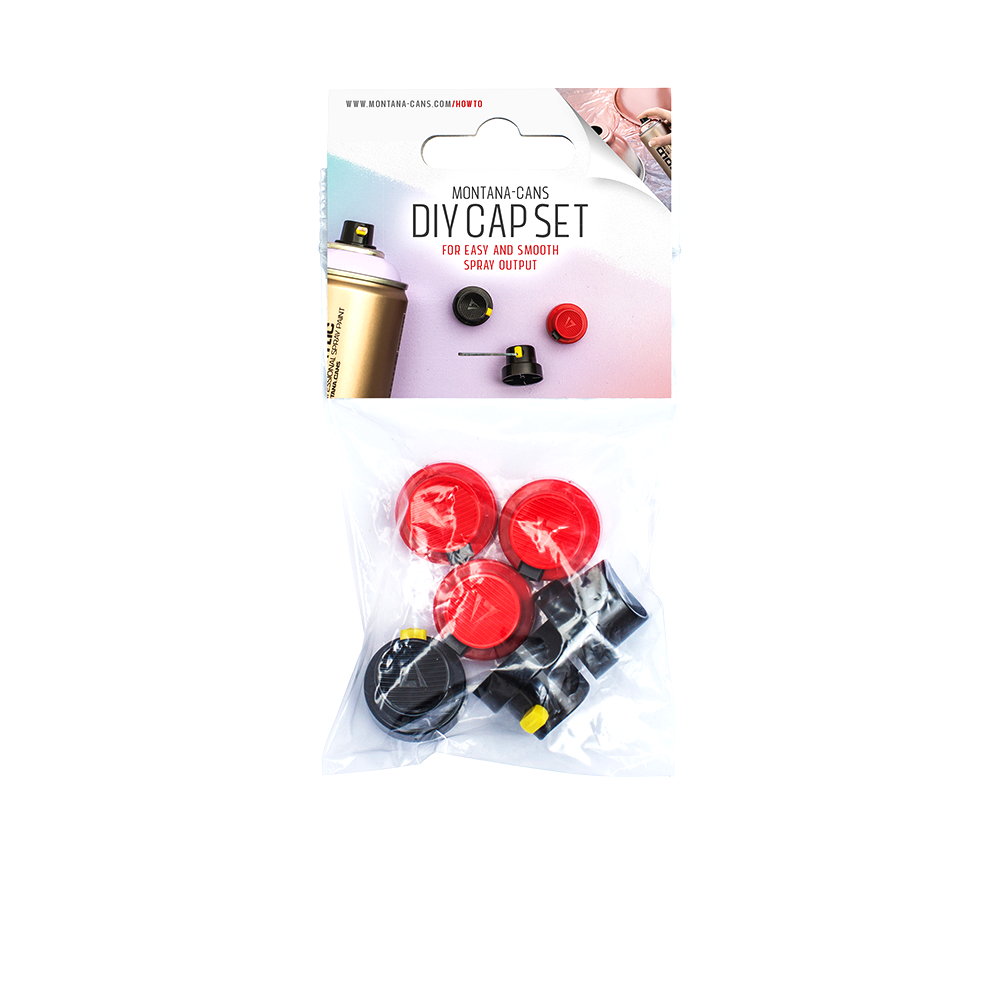 Montana Cans DIY Spray Paint Cap Set - 15 Piece Nozzle Tips for Graffiti, Art & Craft Projects - Perfect for Artists, Hobbyists & Home Decor