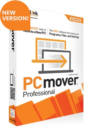 Laplink PCmover Professional Software - Easy PC Data Transfer & Migration Tool (Digital Download) | Perfect for Windows Upgrades, New Computer Setup & File Backup