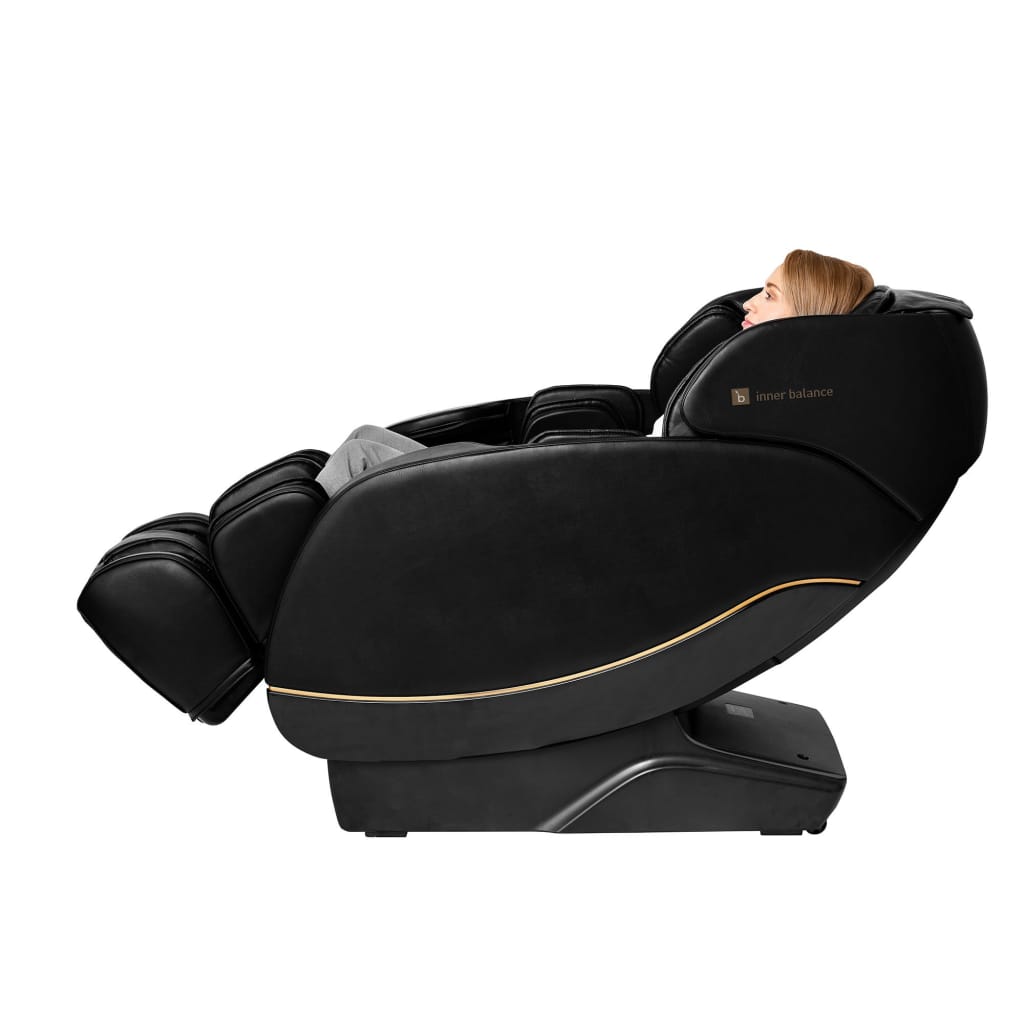 Jin 2.0 Deluxe Heated SL Track Zero Wall Massage Chair with Full Body Shiatsu - Perfect for Home, Office & Pain Relief Therapy