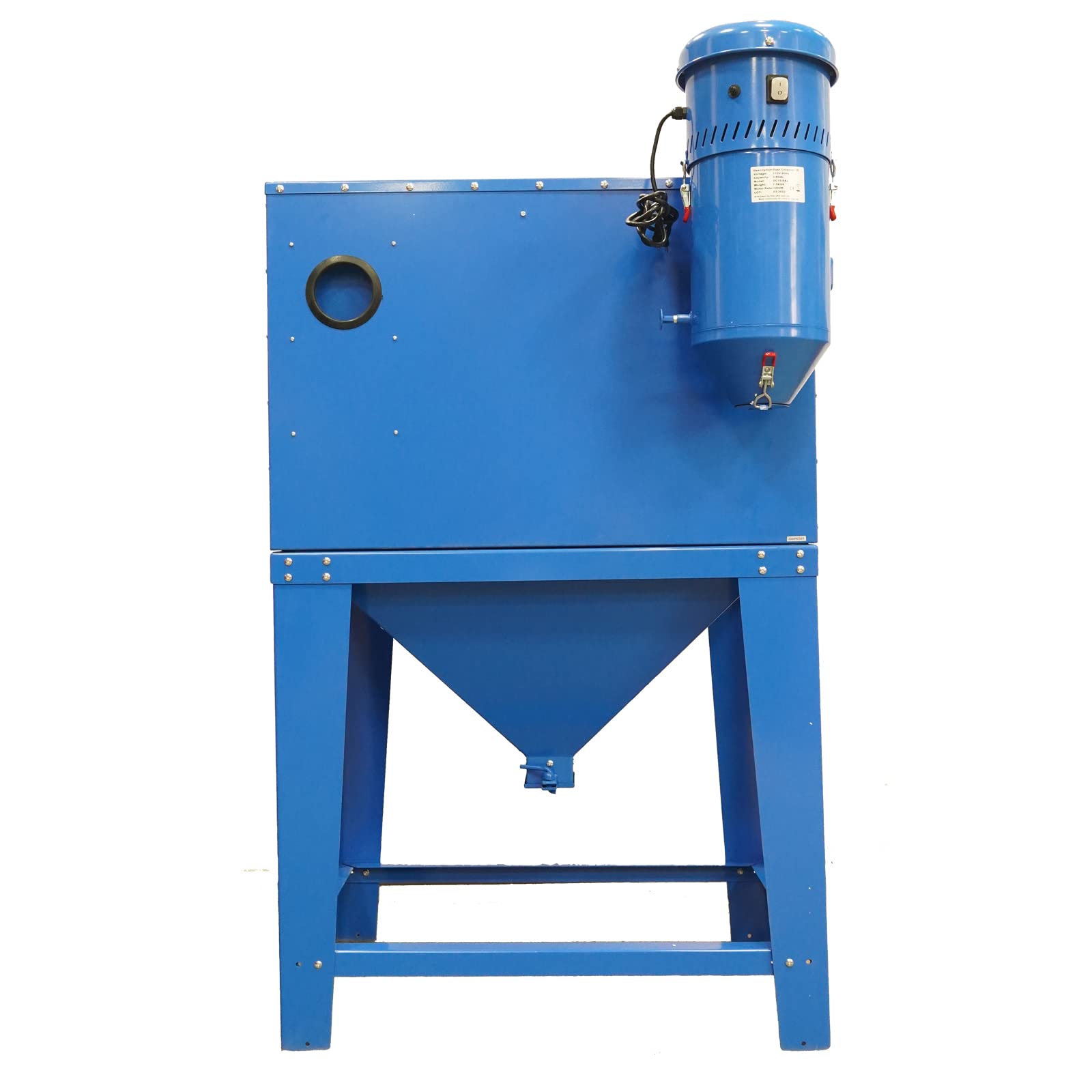 1.75 HP Dust Collector for Sand Blast Cabinet - 2 Gallon Capacity Media Blaster Dust Collection Reclaimer System | Ideal for Workshop, Metalworking & Sandblasting Projects