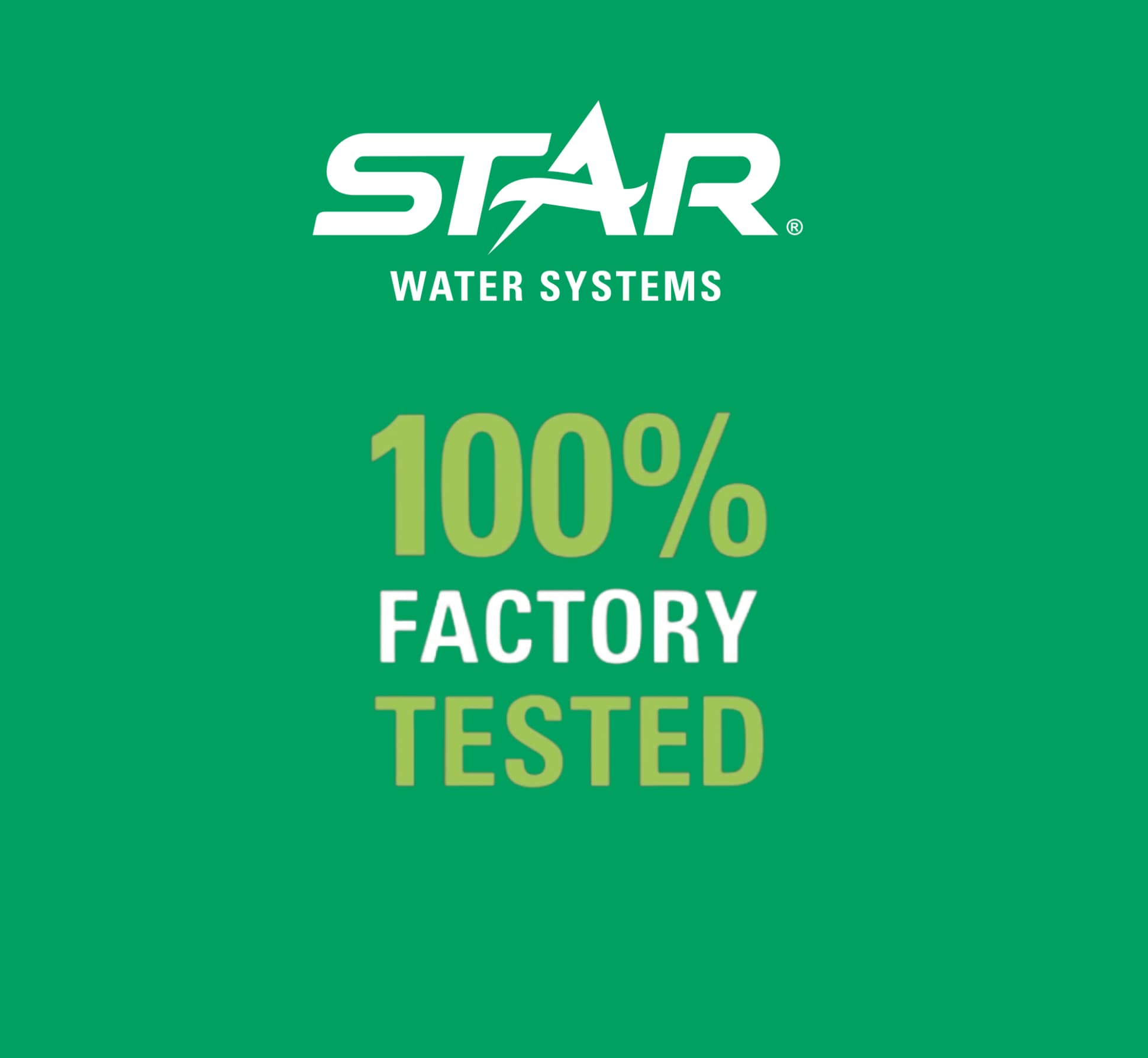 Star JHU10S 1 HP High Pressure Shallow Well Jet Pump - Cast Iron Construction | Made in USA with US Components | Ideal for Residential Water Supply, Irrigation & Farm Use