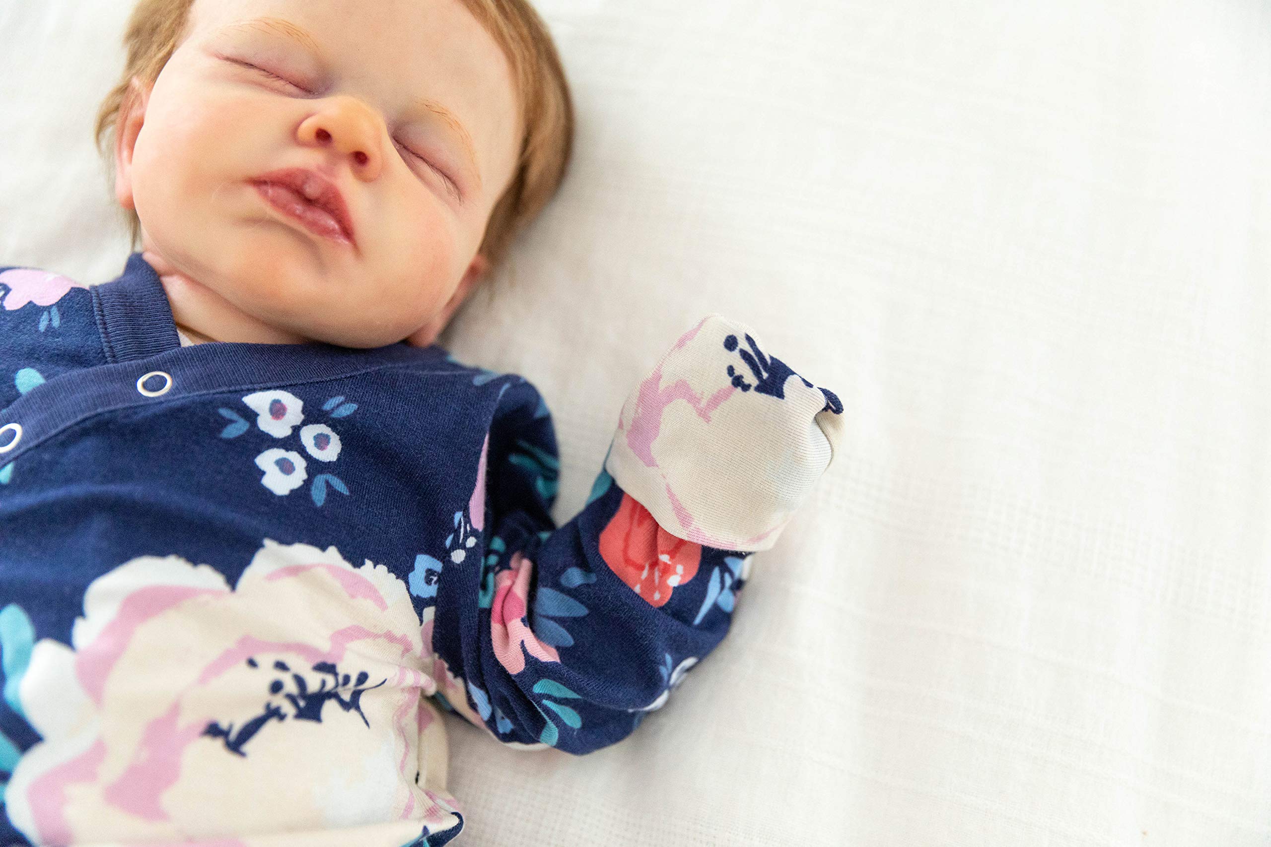 Baby Be Mine Unisex Footed Kimono Set - Soft Cotton Top & Pants Outfit for Newborns & Infants (0-24 Months) | Perfect for Baby Showers, Photography & Everyday Wear