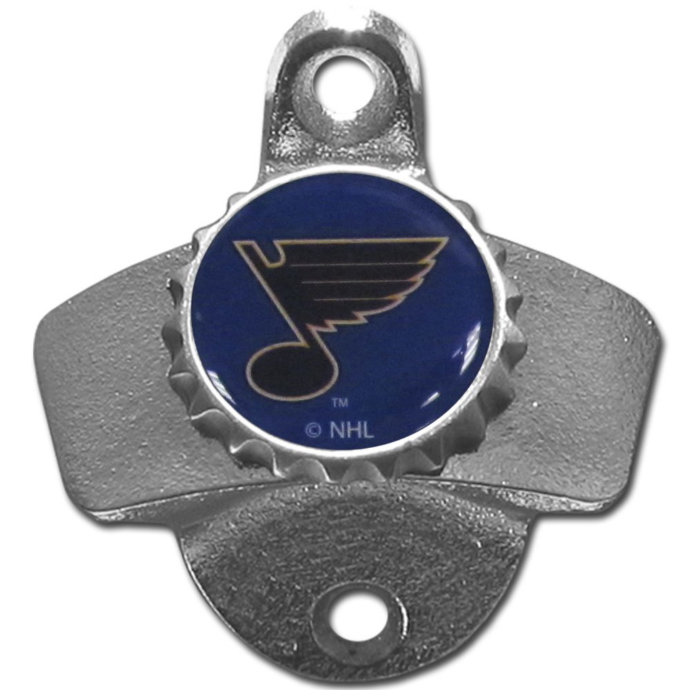 NHL Team Wall Mounted Bottle Opener - Premium Metal Beer Bottle Cap Remover for Hockey Fans - Perfect for Game Nights, Man Cave & Sports Bar Decor