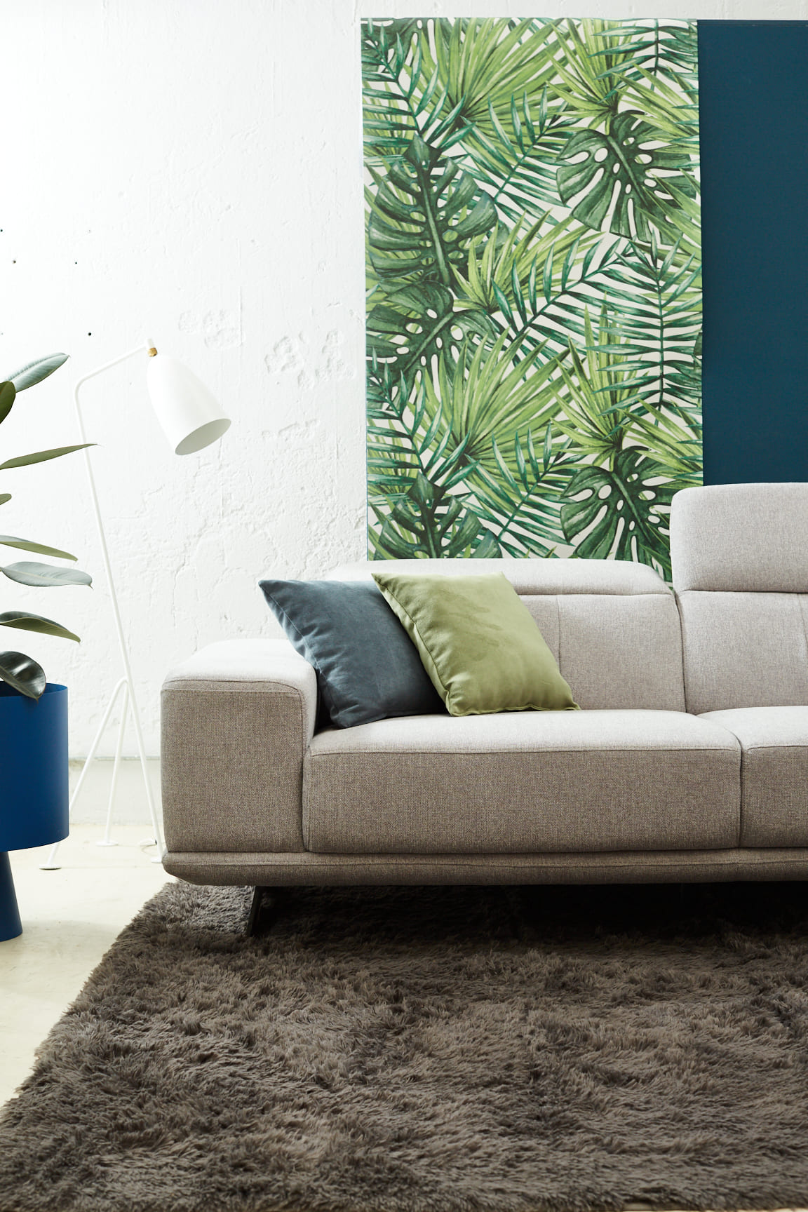 SOFA BOCK 2.2m (86.6in) Modern Sectional Sofa - Perfect for Living Room, Lounge & Family Room Comfort