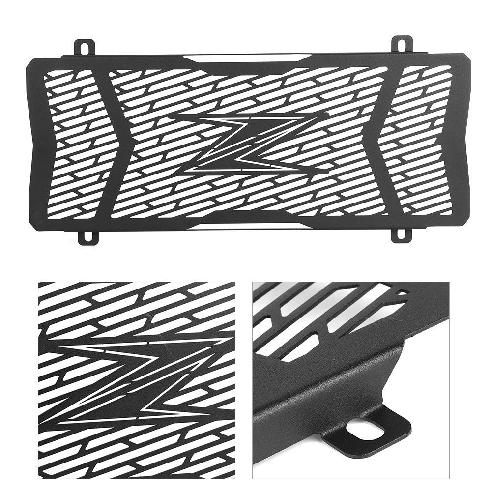Z650 Motorcycle Radiator Guard - Heavy Duty Steel Grille Cover Protector for Kawasaki Z650 | Replacement & Upgrade Part for Enhanced Radiator Protection | Perfect for Off-Roading, Commuting & Performance Riding