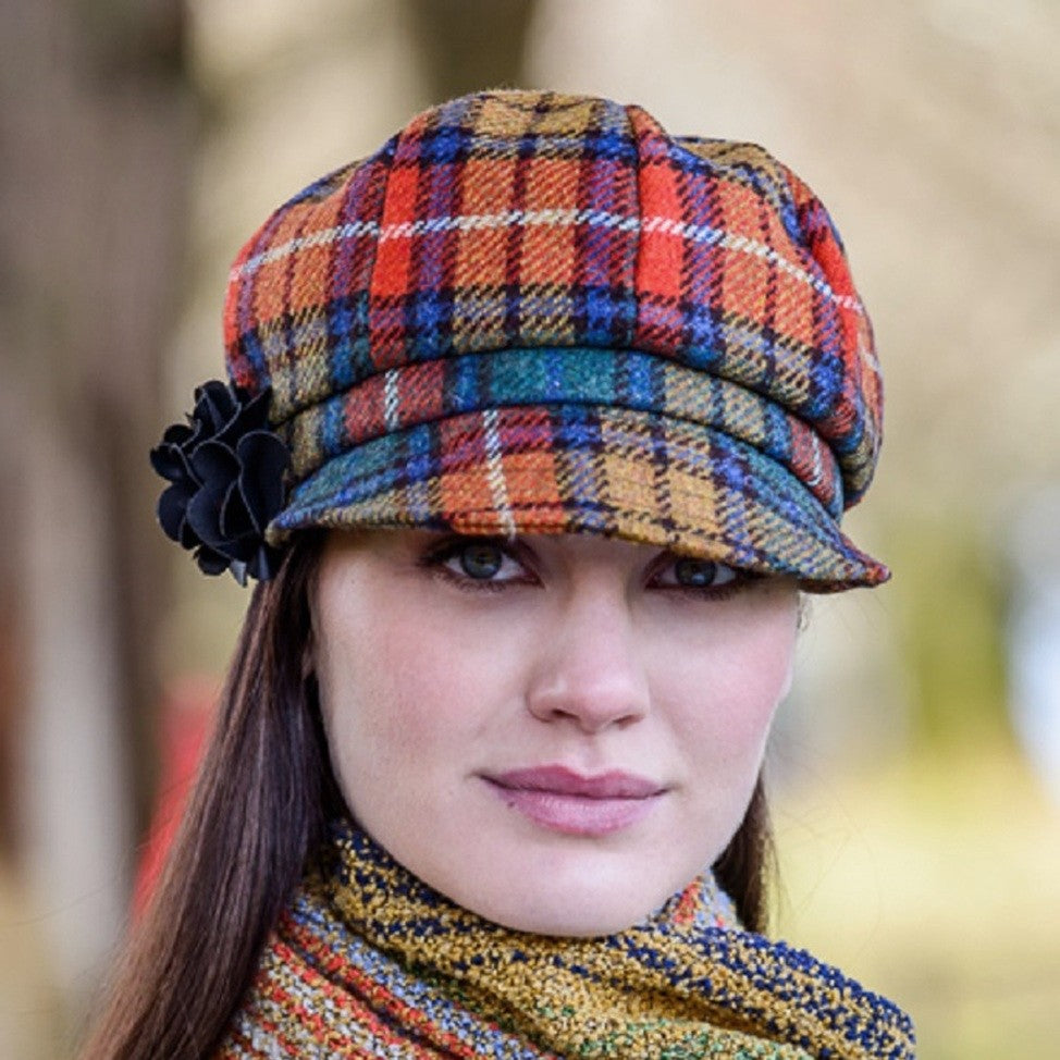 Irish Wool Newsboy Cap for Men & Women - 14 Stylish Colors | Vintage Winter Hat for Outdoor Activities & Fashion