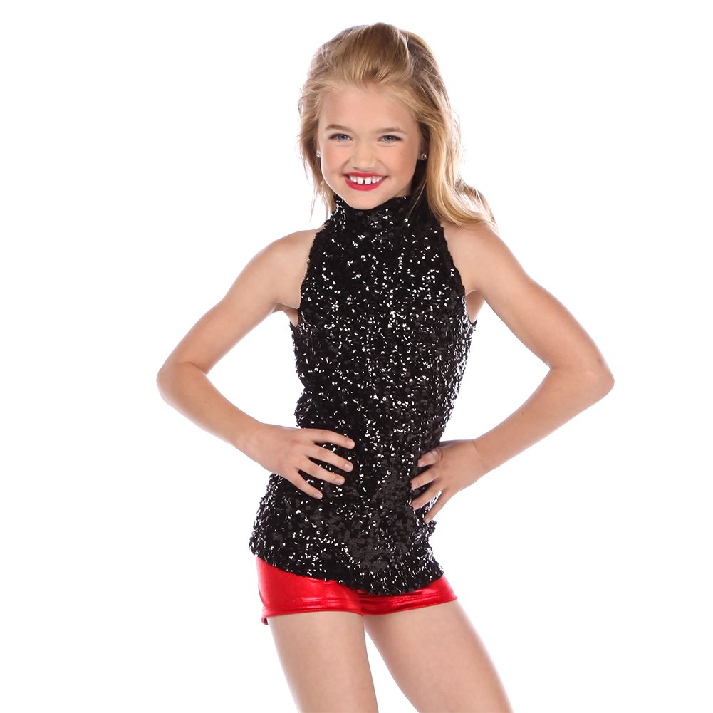 Sparkle Sequin Girls Tank Tunic Dress - Glitter Party Outfit for Kids | Perfect for Birthday Parties, Pageants & Special Occasions