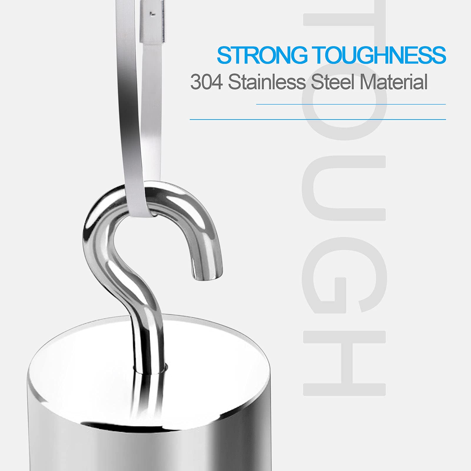 100PCS Heavy Duty Stainless Steel Cable Zip Ties - 11.8 Inch Metal Wire Ties with 198LBS Tensile Strength | Self-Locking Multi-Purpose Wrap Ties for Indoor & Outdoor Use | Perfect for Organizing Cables, Securing Plants & DIY Projects