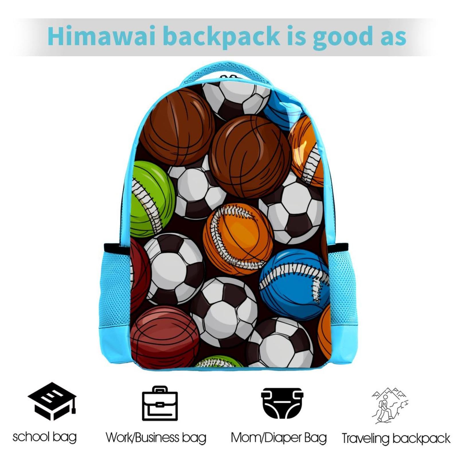 Lightweight Travel Backpack - Waterproof Small Carry On Backpack for Men & Women - Perfect for Sports (Basketball Football Volleyball) - Ideal for Commuting, Gym, School & Outdoor Adventures
