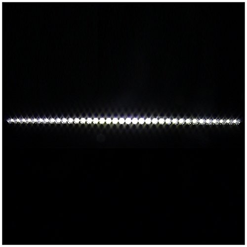 Spec-D Universal 36 LED Light Bar - 1 Row, 1208x66x91mm - Off-Road, Truck, ATV, SUV Lighting for Night Driving & Outdoor Adventures