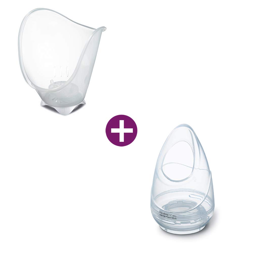 Beurer FS50 Facial Steamer & Steam Inhaler for Deep Cleansing & Sinus Relief – Perfect for Home Spa & Cold Relief