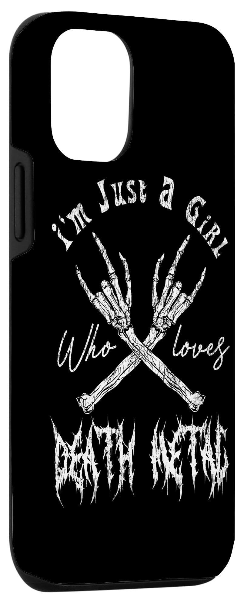 iPhone 12/12 Pro Heavy Metal Case - Death Metal Music Lover Protective Cover for Concerts & Daily Use