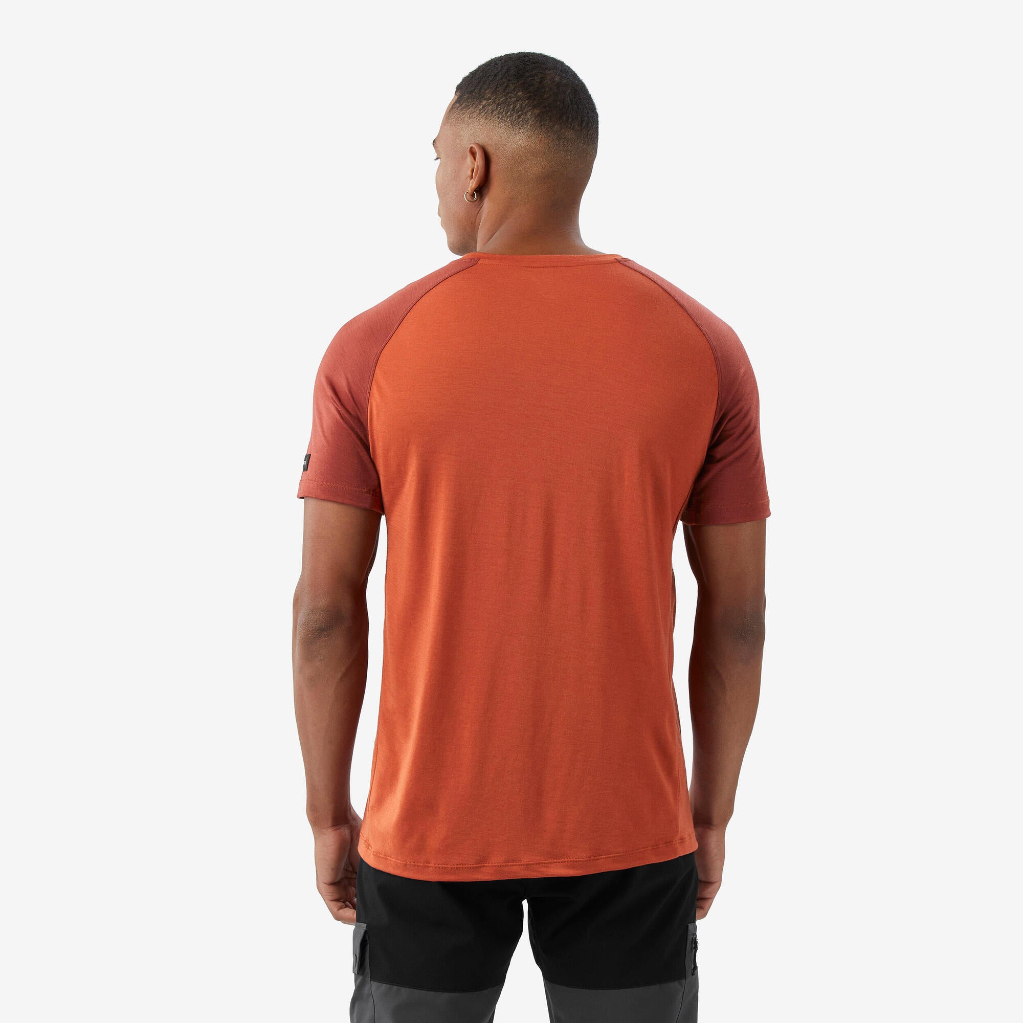 Simond Men’s Merino Wool Short Sleeve T-Shirt - Moisture Wicking & Odor Resistant Base Layer for Hiking, Camping & Outdoor Activities