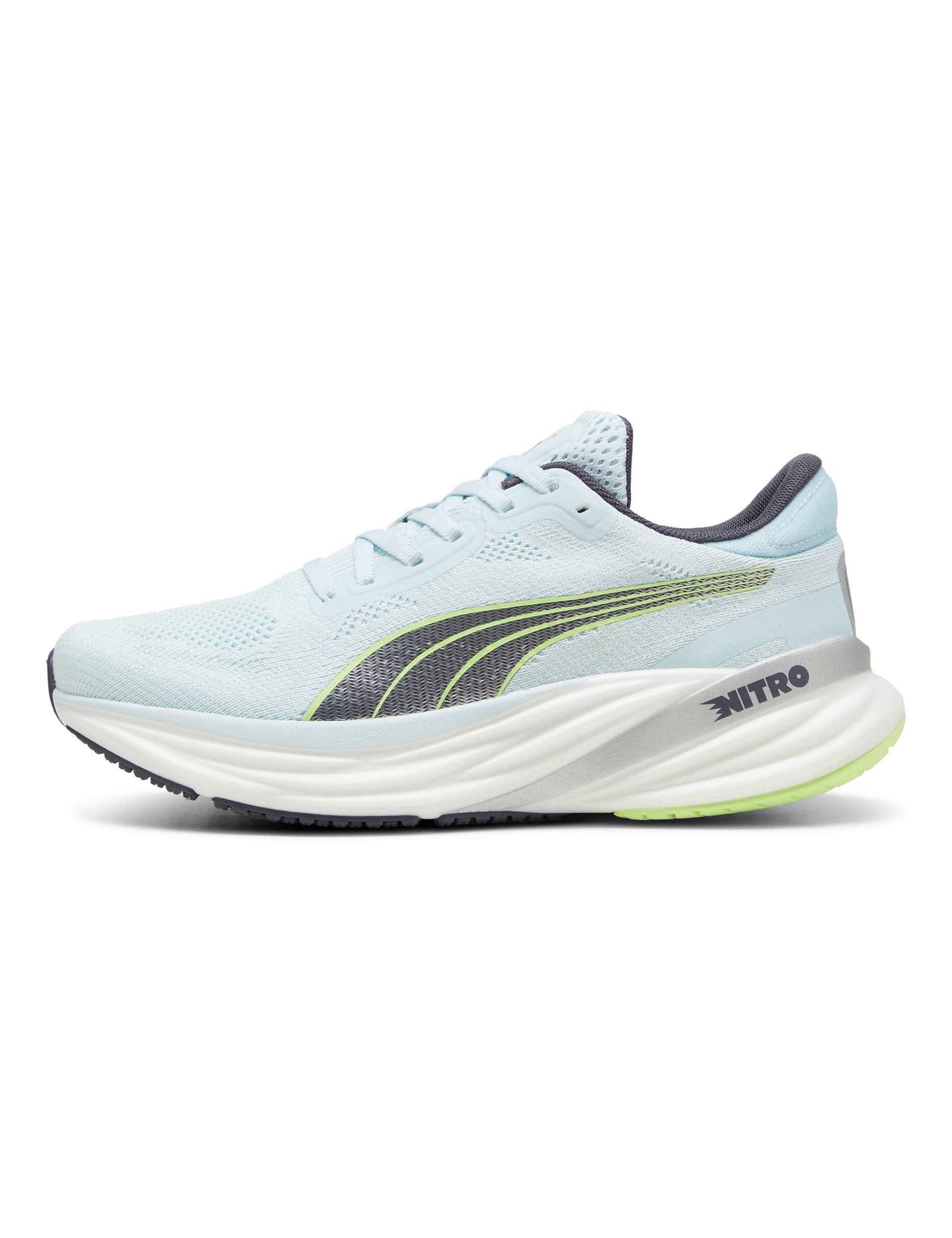 Magnify NITRO 2 Running Shoes - Lightweight & Breathable for Men & Women | Nitro Blue/Fizzy Apple Color | Perfect for Jogging, Gym Workouts & Daily Wear