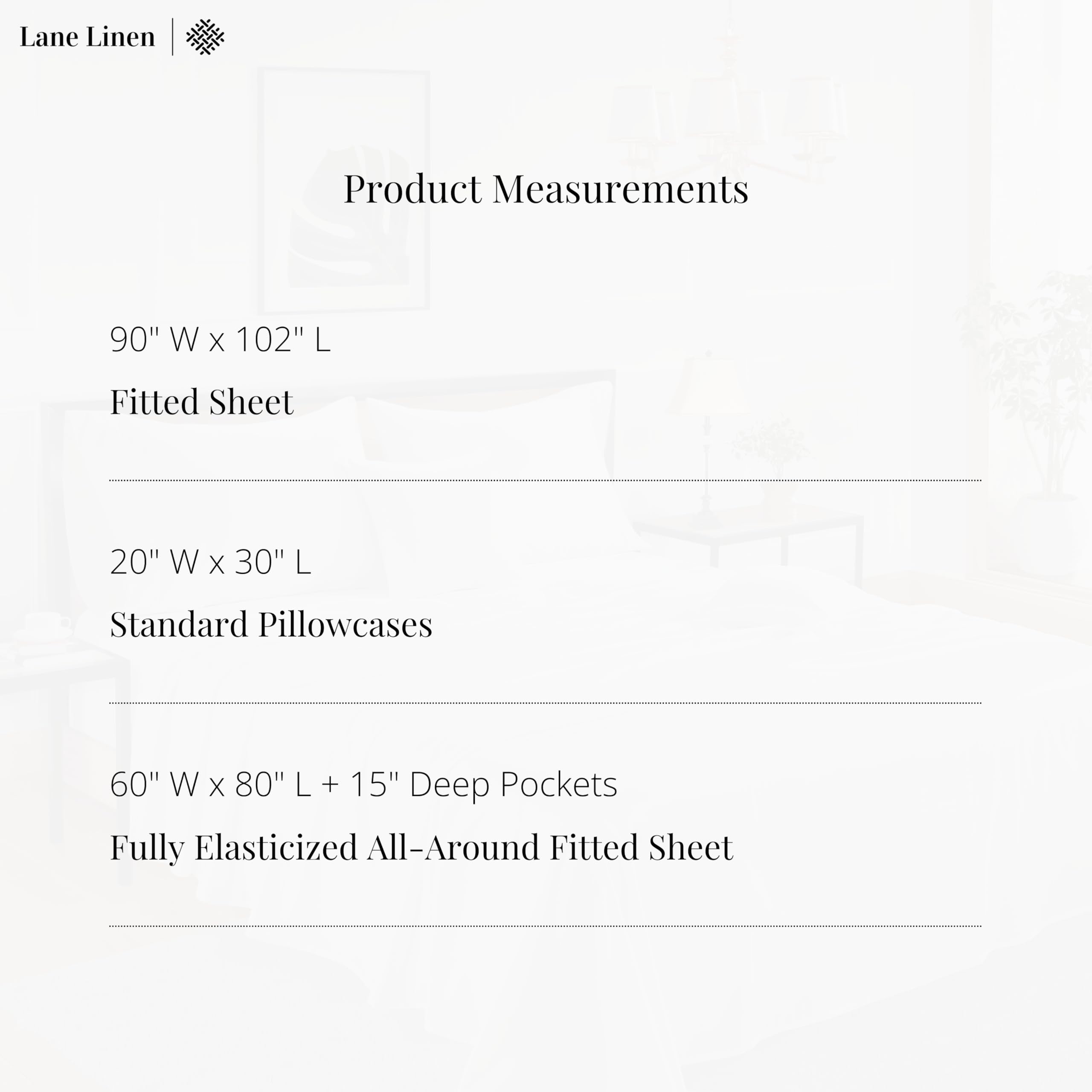 LANE LINEN 600 Thread Count 100% Mercerized Cotton Twin Sheets Set - Ultra Soft & Breathable Bedding, Deep Pocket 15