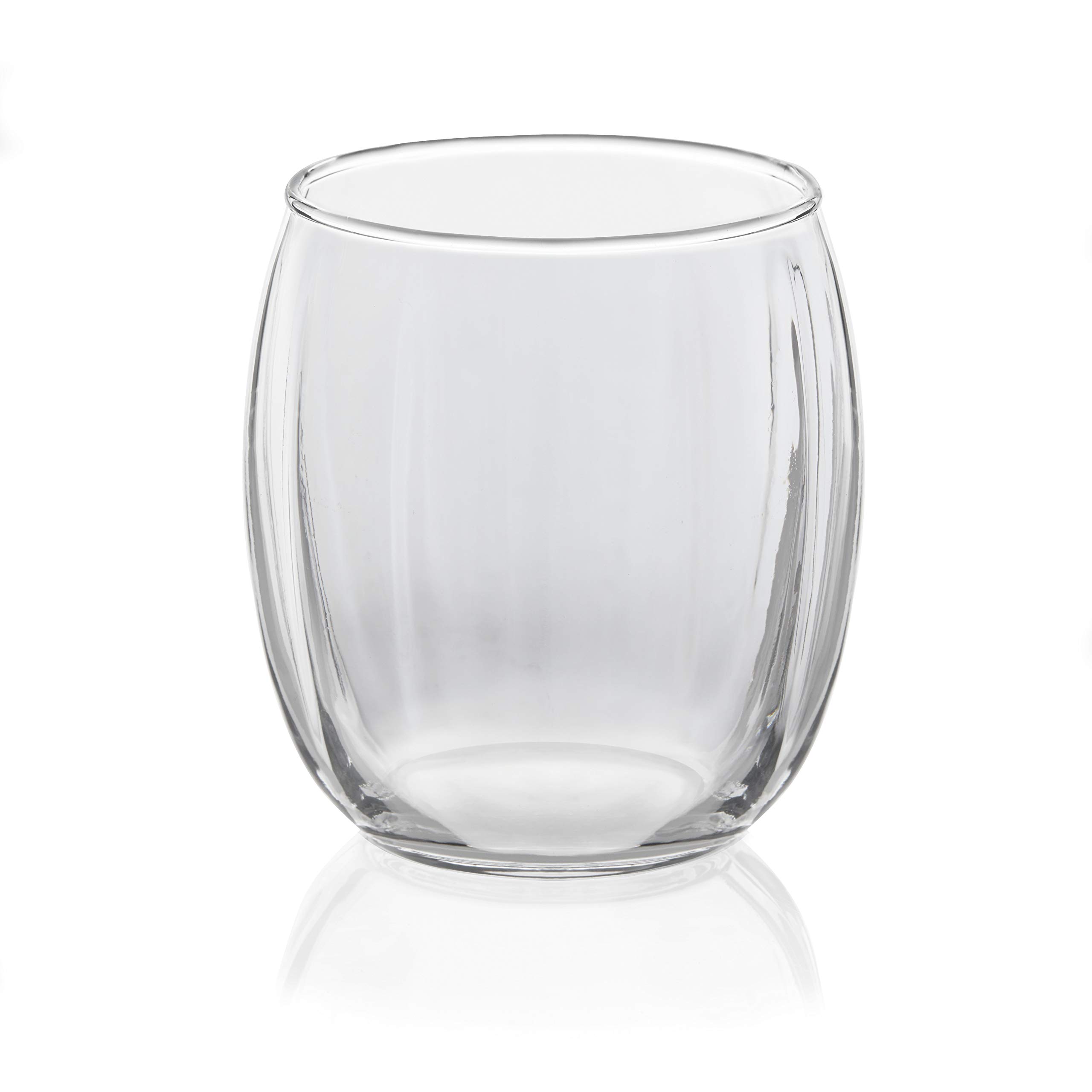 Libbey Samba 16-Piece Glass Set - 8 Tumblers & 8 Rocks Glasses for Cocktails, Iced Coffee, and Juice - Perfect for Home Bars, Parties, and Everyday Use