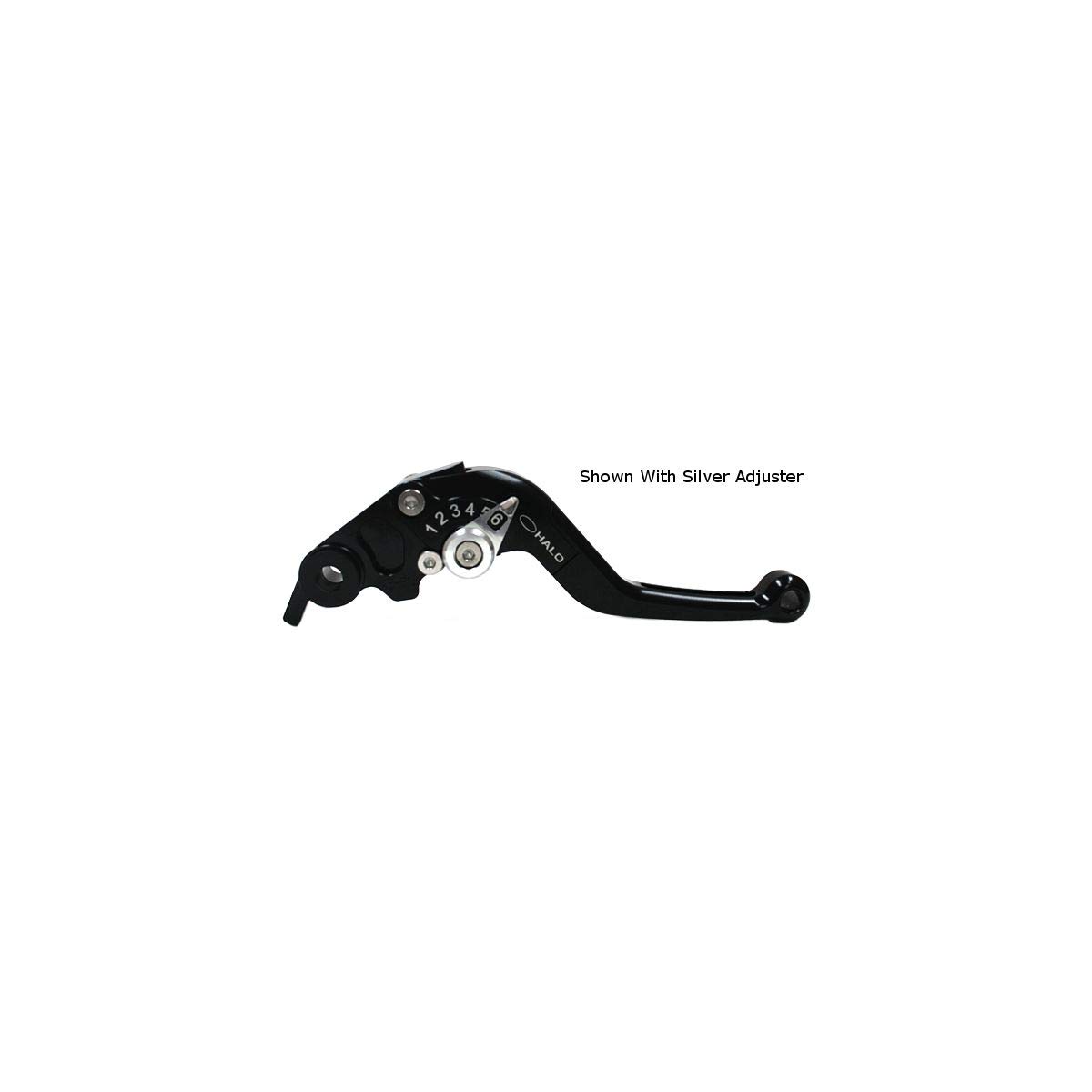 Driven Racing DFL-AS-326 Adjustable Folding Brake Lever for Motorcycles - Perfect for Track Racing, Street Bikes & Off-Road Adventures
