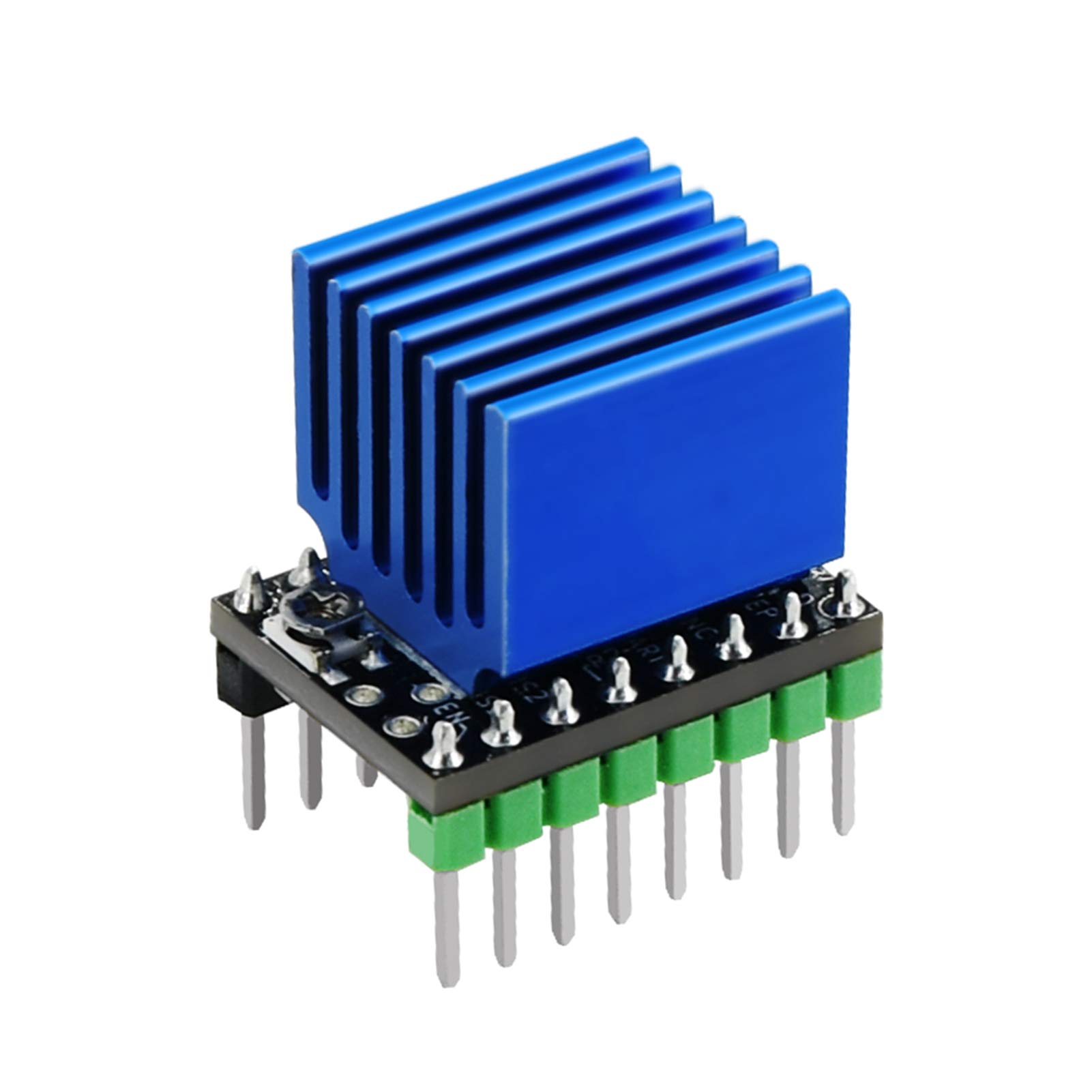 Baugger TMC2225 Stepper Motor Driver Module - 1PC with Heat Sink, UART Mode, Silent Step Technology for 3D Printers, CNC Machines & DIY Robotics Projects