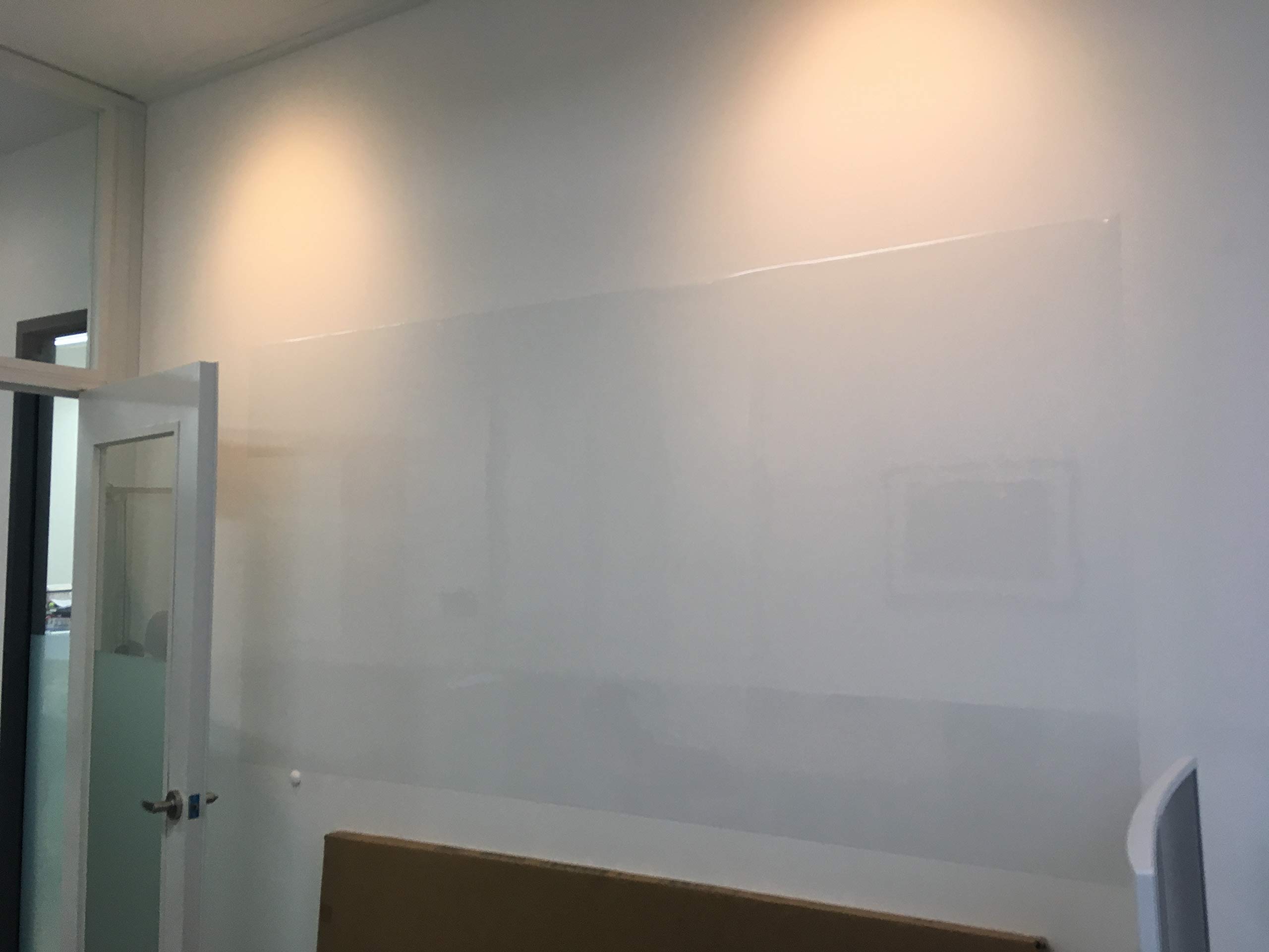 Premium 4x6 Glossy Whiteboard Dry Erase Wallpaper - Self-Adhesive Removable White Board for Office, Classroom & Home - Perfect for Notes, Planning & Creative Projects