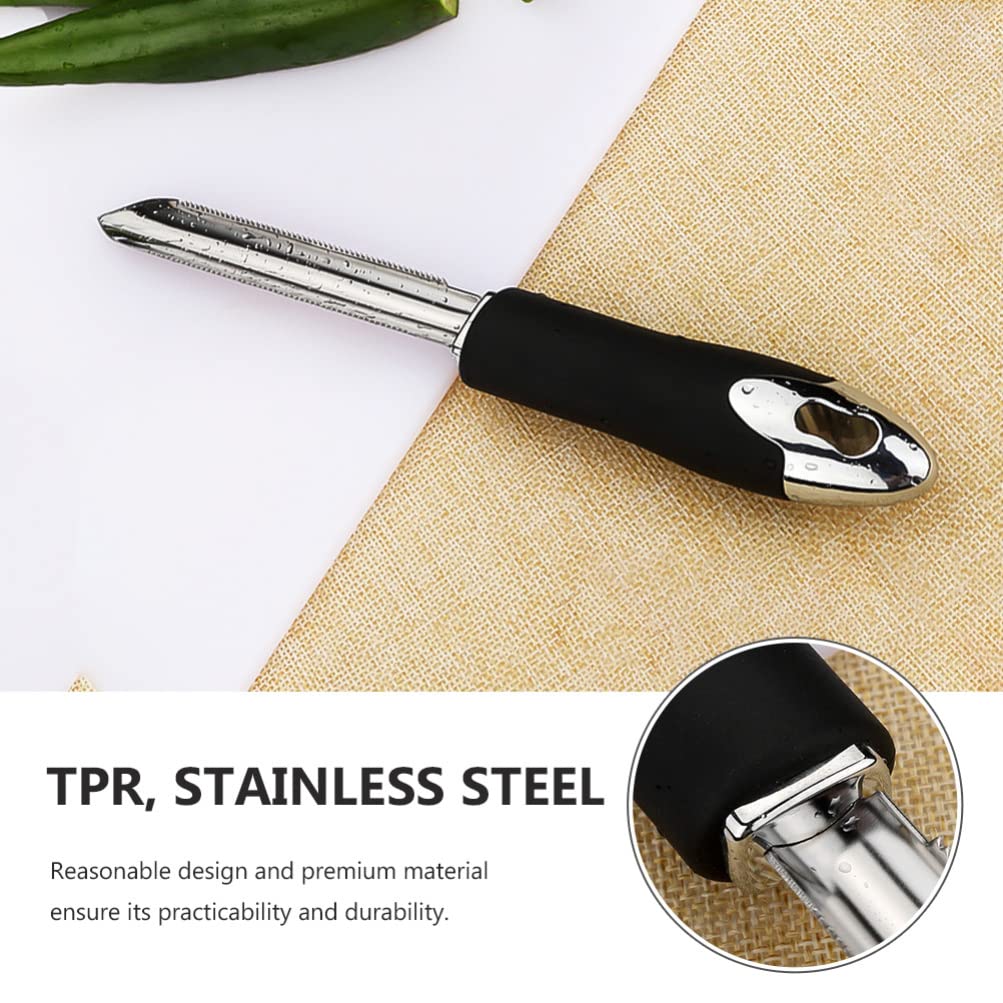HEMOTON Stainless Steel Jalapeno Corer & Fruit Pit Remover - Professional Grill Tools for Peppers, Watermelon Slicer & Core Removing Kitchen Gadget - Perfect for BBQ, Picnics & Home Cooking