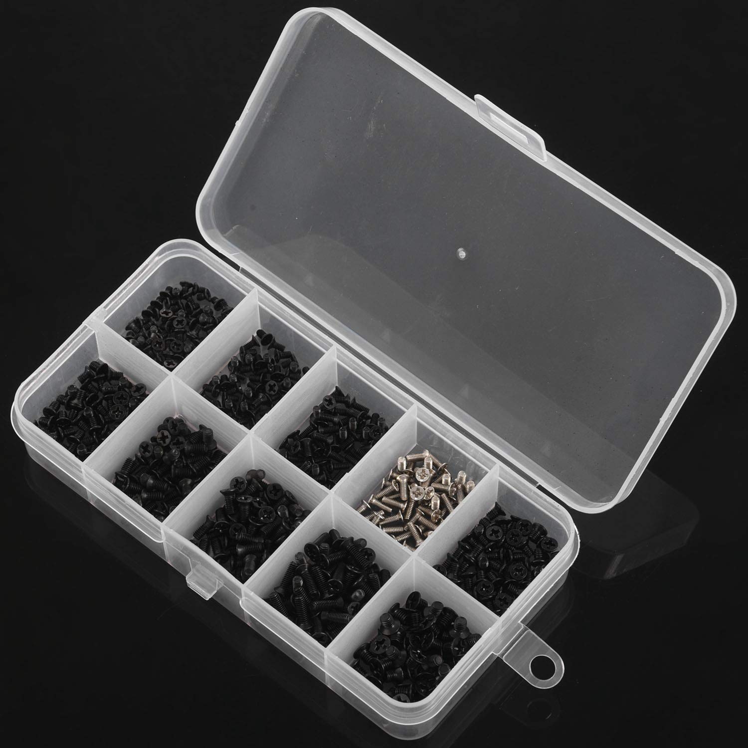 Koanhinn 500 Pieces Laptop Notebook Computer Screws Set - Comprehensive Repair Kit for DIY Laptop Maintenance and Upgrades