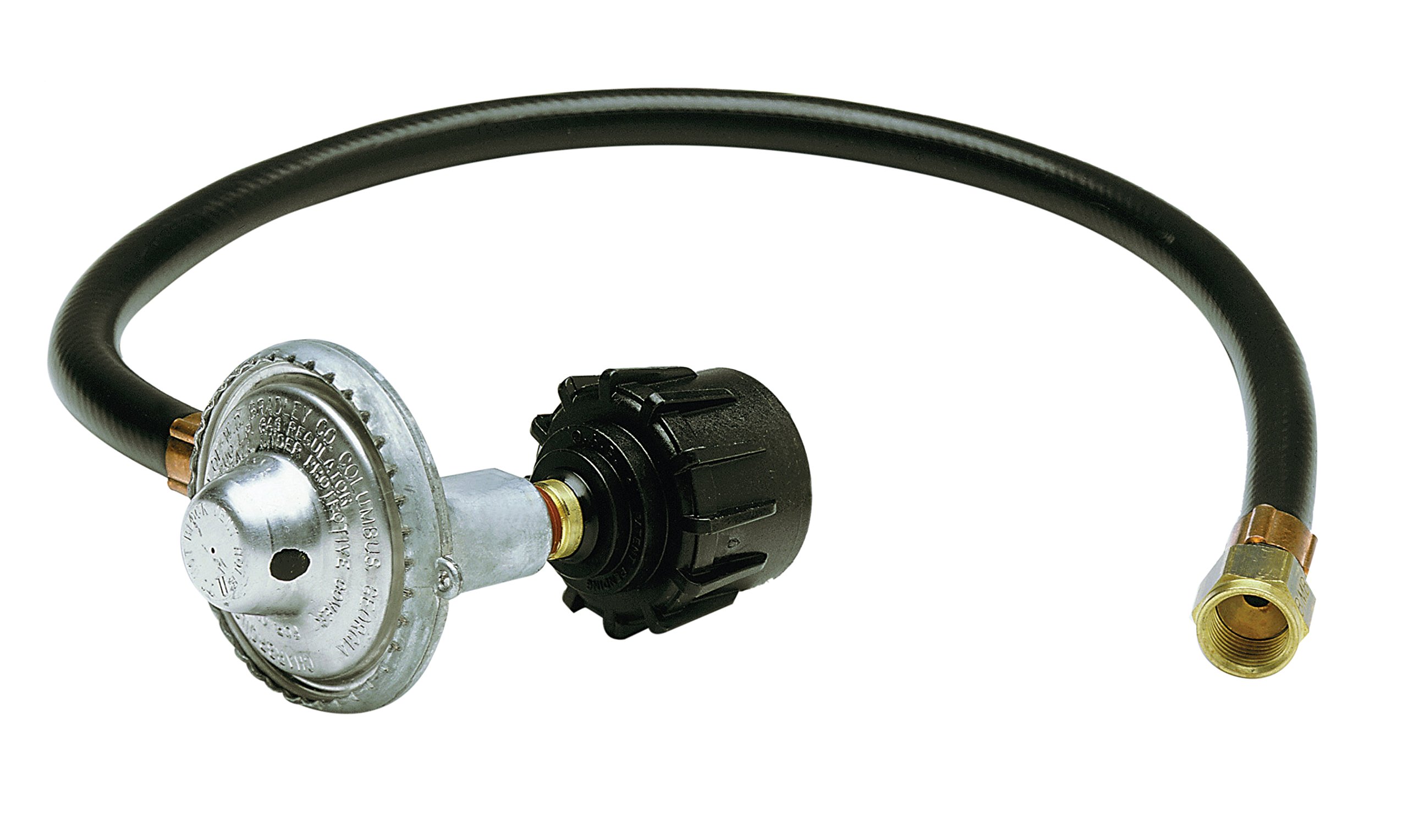 Char-Broil 5484667 20-Inch Black Gas Grill Hose and Regulator - Replacement Part for Outdoor BBQ, Grilling, and Patio Cooking