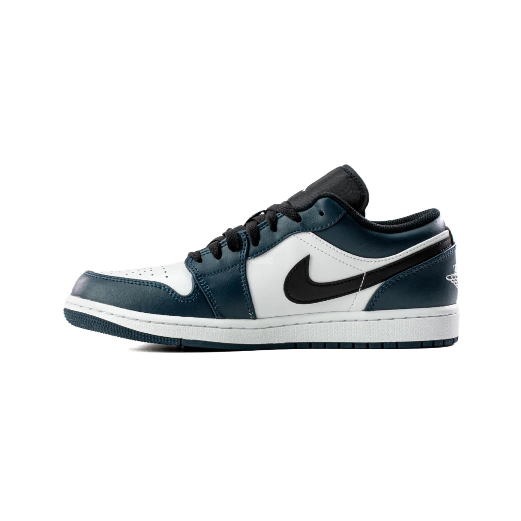 Air Jordan 1 Low 'Armory Navy' Men's Sneakers - Retro Basketball Shoes for Casual Wear & Street Style Fashion