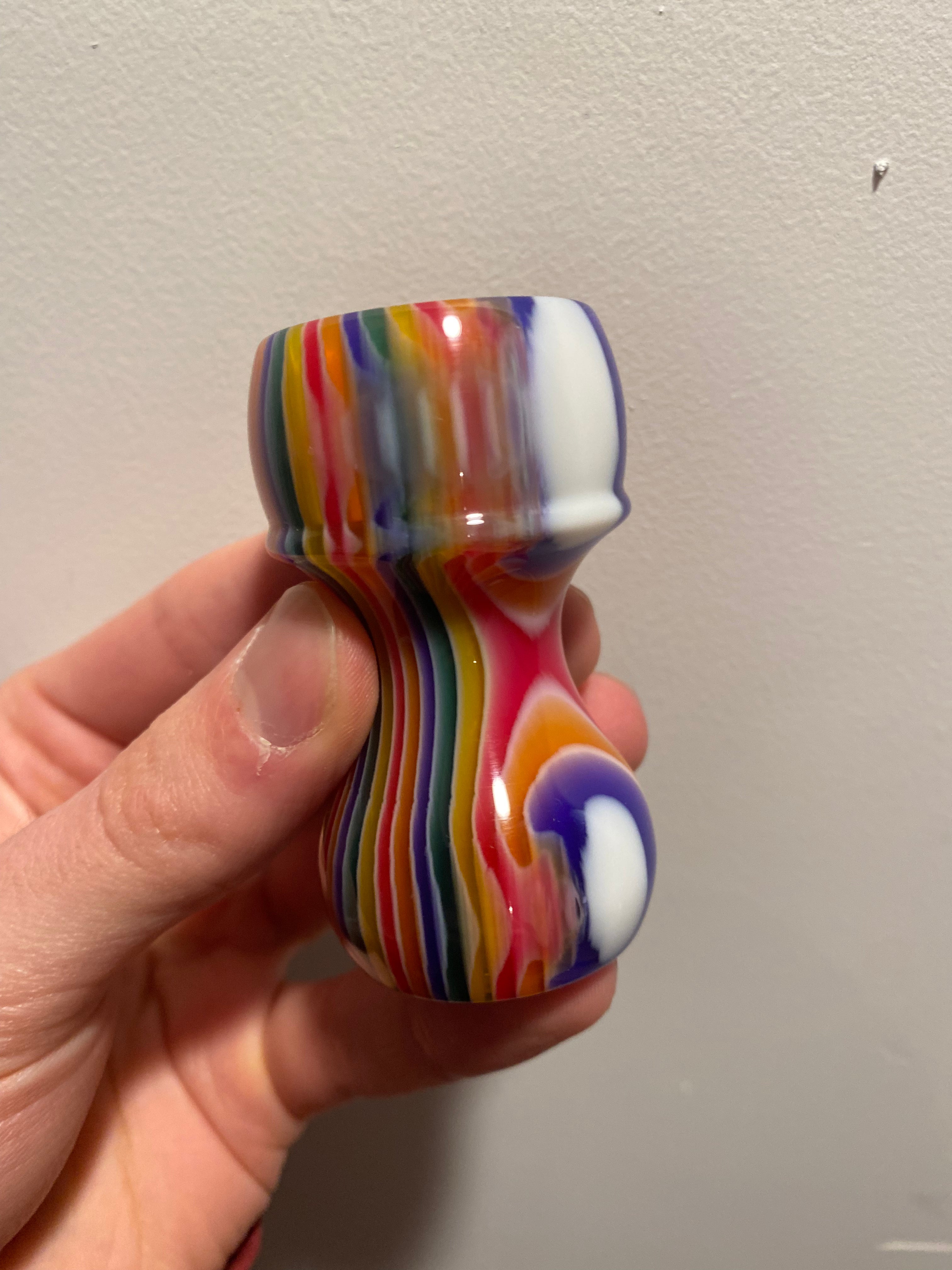 Handcrafted Candy Stripe Shaving Brush Handle for 24mm & 26mm Knots - Premium Factory Second - Perfect for Wet Shaving & Grooming Gifts