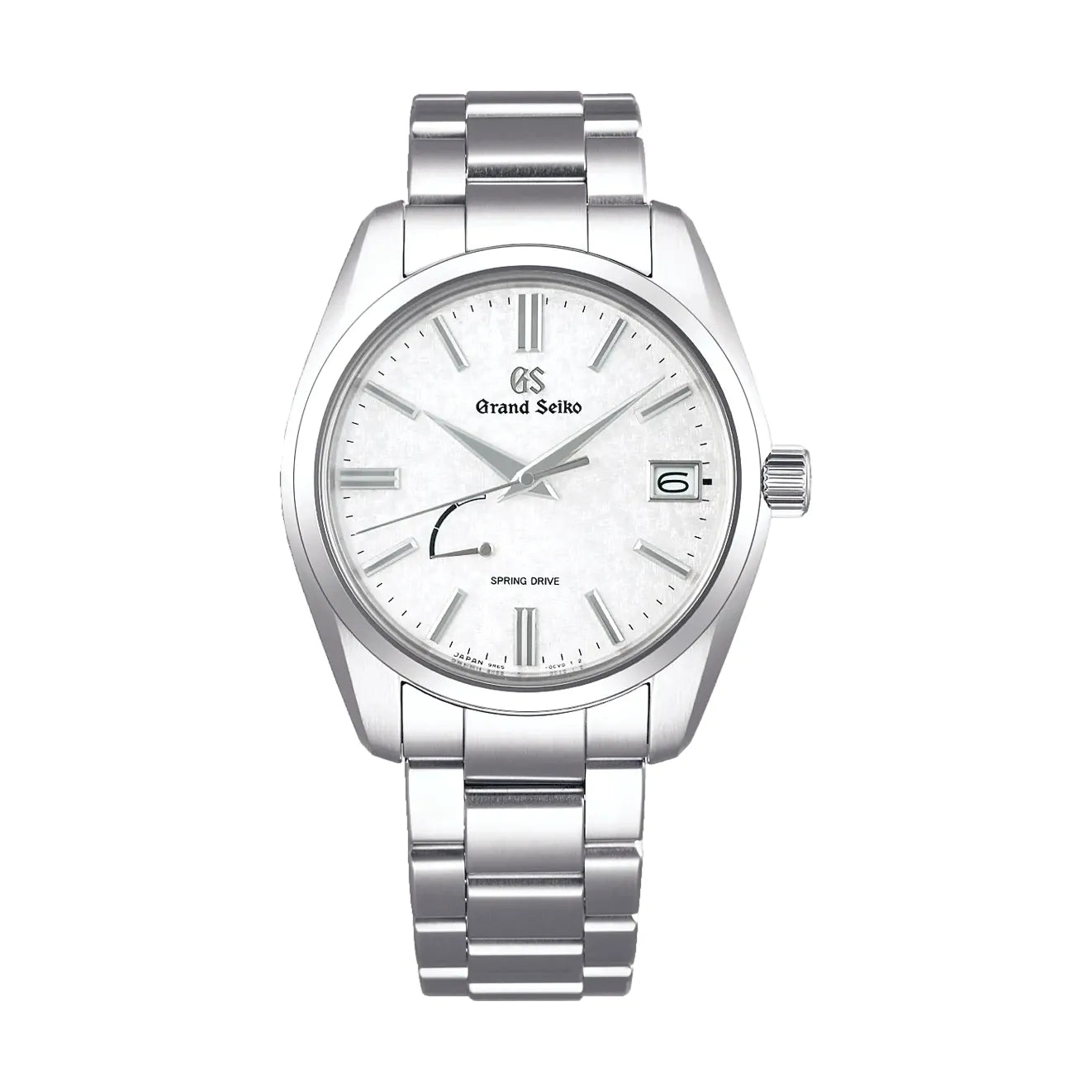 SBGA465 Heritage Automatic Spring Drive 40mm Frost White Dial Men's Watch on Stainless Steel Bracelet - Perfect for Business Meetings & Formal Occasions