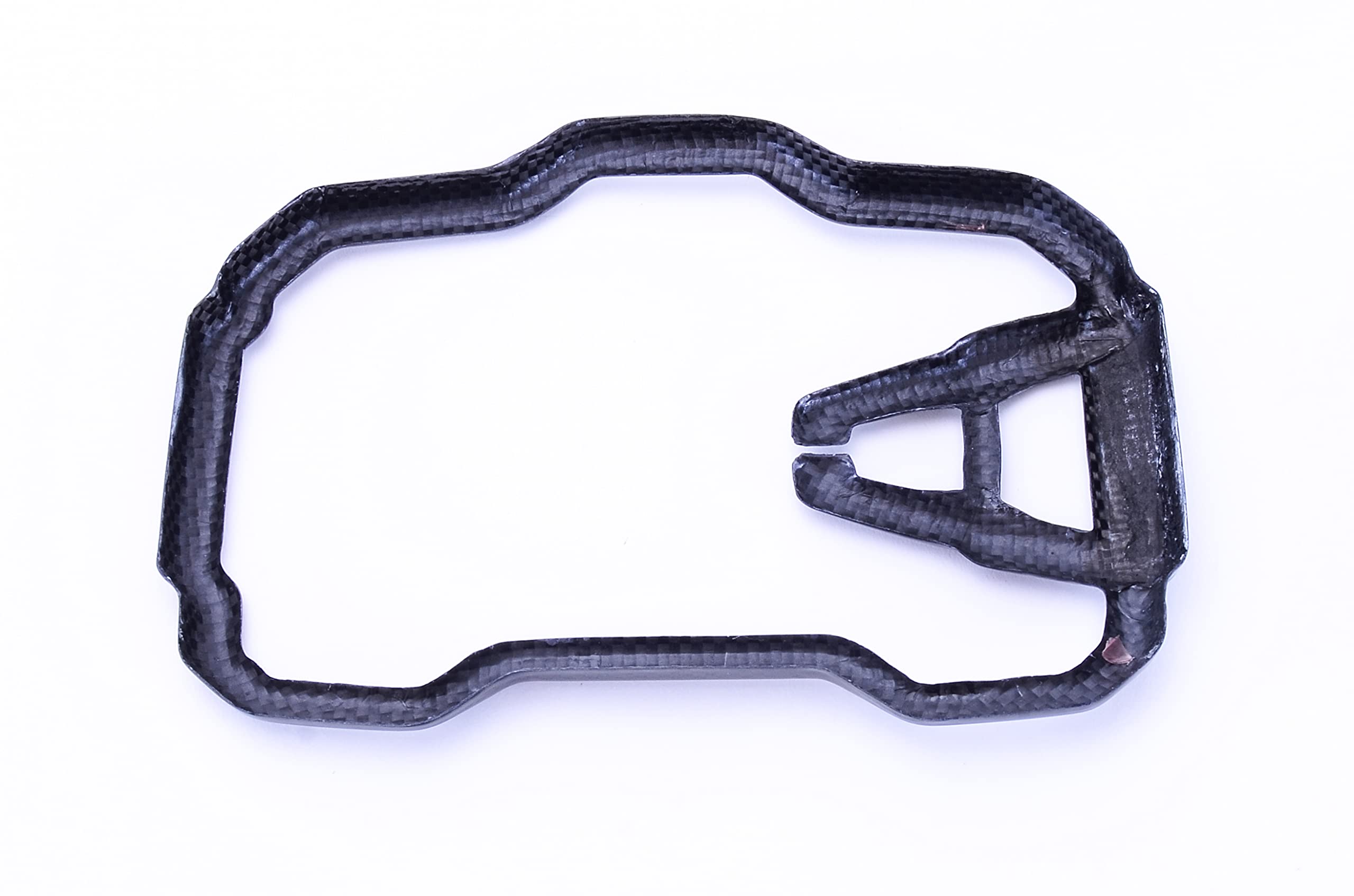 Best Carbon Fiber Instrument Cover Panel for Ducati Multistrada 950 & 1260 - Durable Motorcycle Dash Protector for Adventure Riding & Daily Commutes