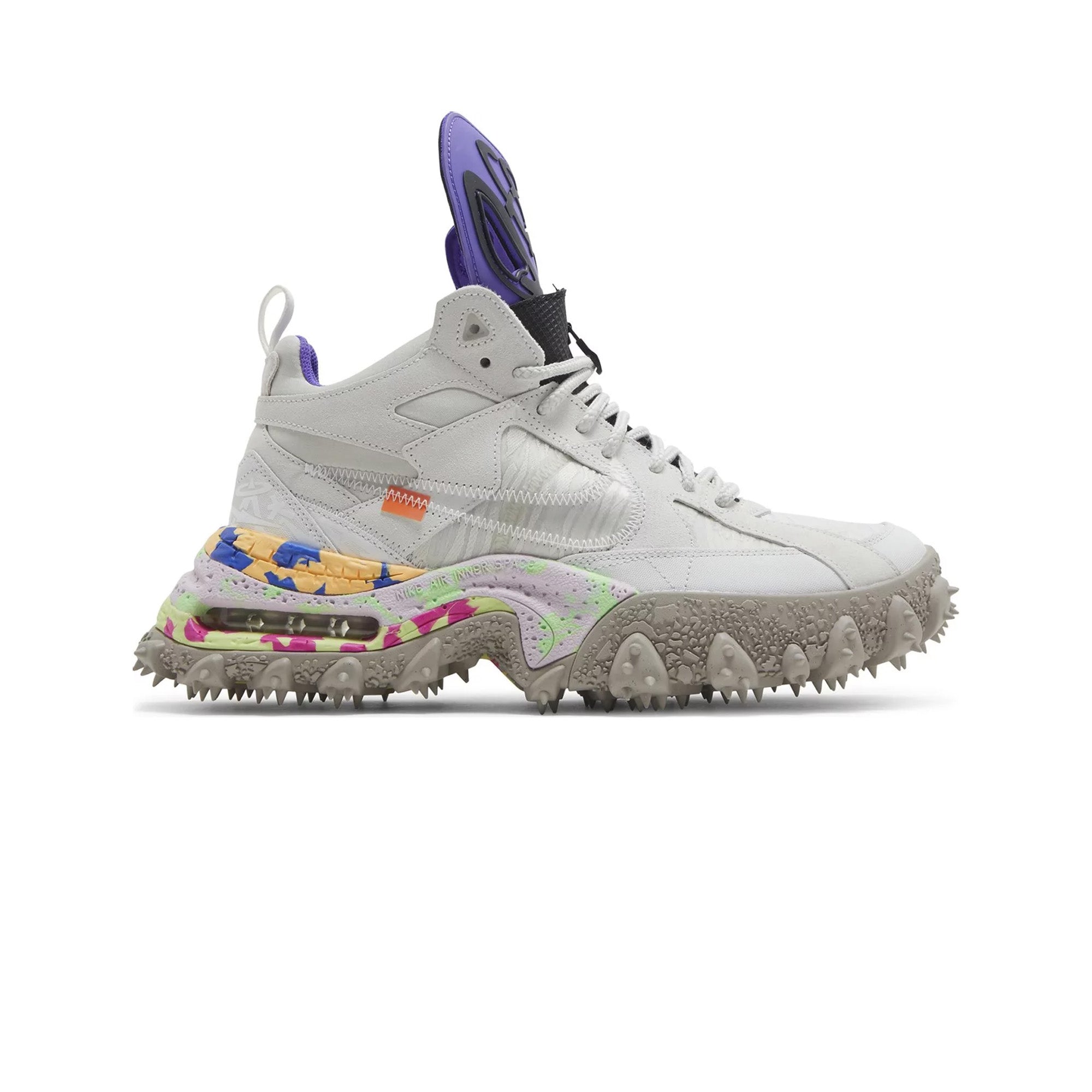 Air Terra Forma X Off-White Summit White Psychic Purple Sneakers 2022 - Limited Edition Running Shoes for Men & Women, Streetwear Fashion & Gym Workouts