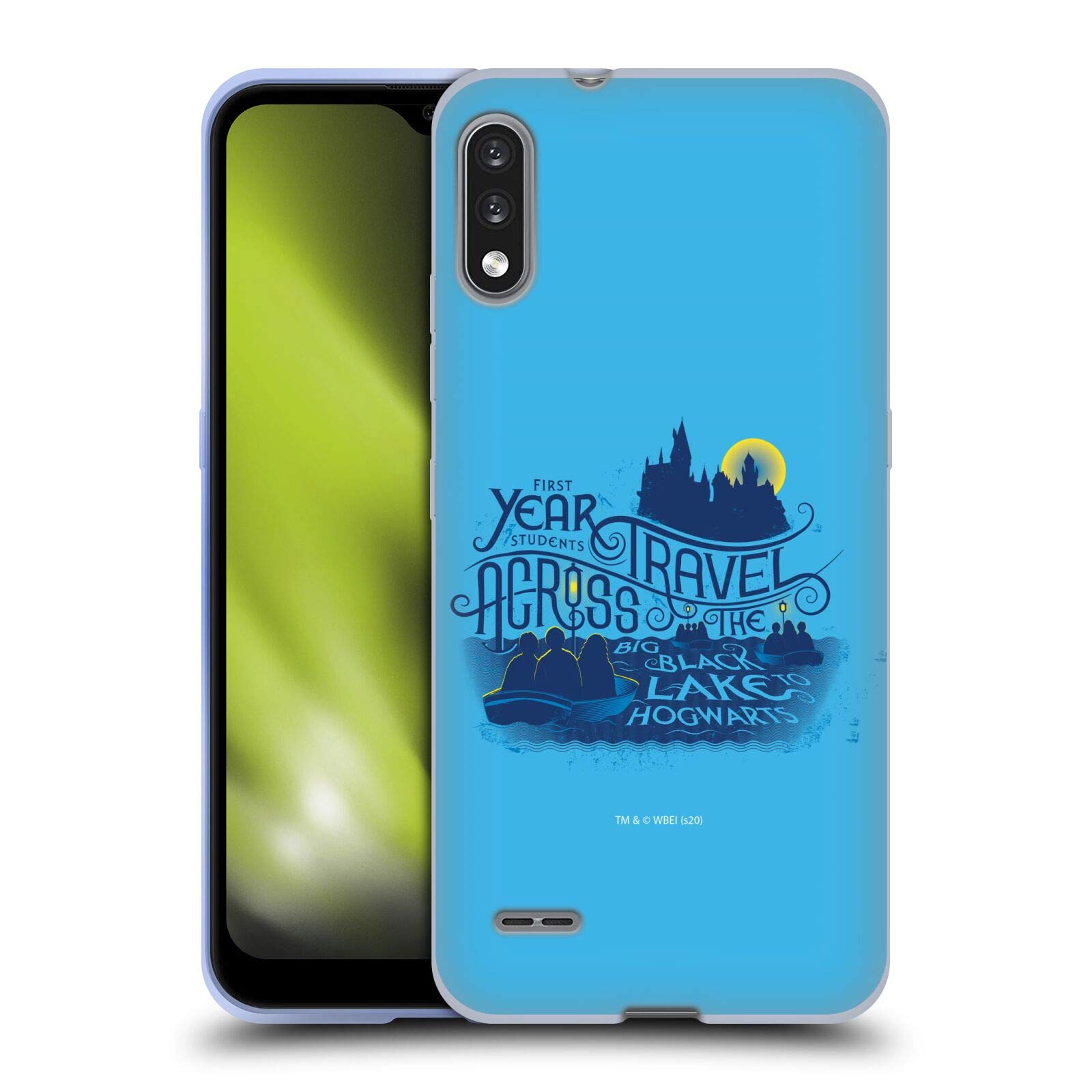 Head Case Designs Officially Licensed Harry Potter Big Black Lake Deathly Hallows XVIII Soft Gel Case for LG K22 - Perfect for School, Travel, and Everyday Protection