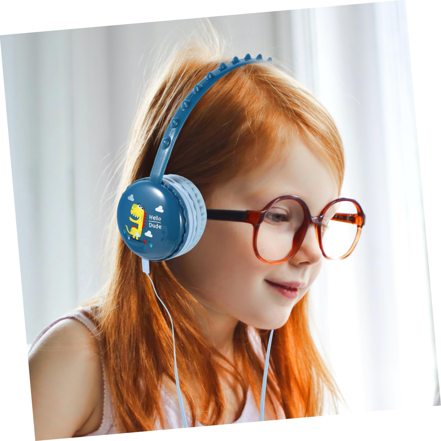 Gadpiparty 2 Pack Wired Over-Ear Headphones for Girls - Comfortable & Stylish Kids Headset with Soft Ear Cushions - Perfect for School, Travel, and Online Learning