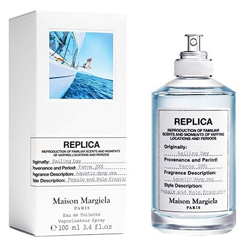 Authentic Maison Margiela Replica Sailing Day 100ml EDT Perfume for Men - Free 3 Niche Fragrance Samples - Perfect for Daily Wear, Office & Special Occasions