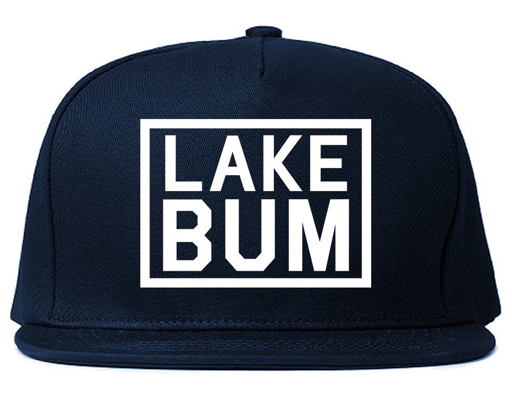 Lake Bum Box Men's Snapback Hat - Adjustable Dad Cap for Outdoor, Fishing & Casual Wear | Trendy Baseball Cap for Men