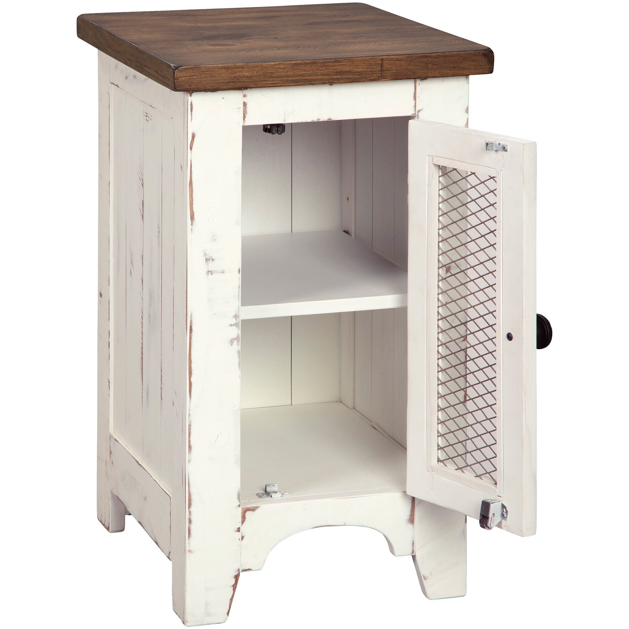 Rosa Chairside Table - Elegant Small Side Table for Living Room, Bedroom & Office - Perfect for Coffee, Books & Decor