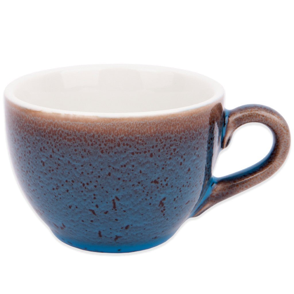 Premium 220ml Cappuccino Cups - Barista Quality Porcelain Coffee Mugs for Espresso, Latte & Hot Drinks - Perfect for Home Cafes, Coffee Shops & Gifts