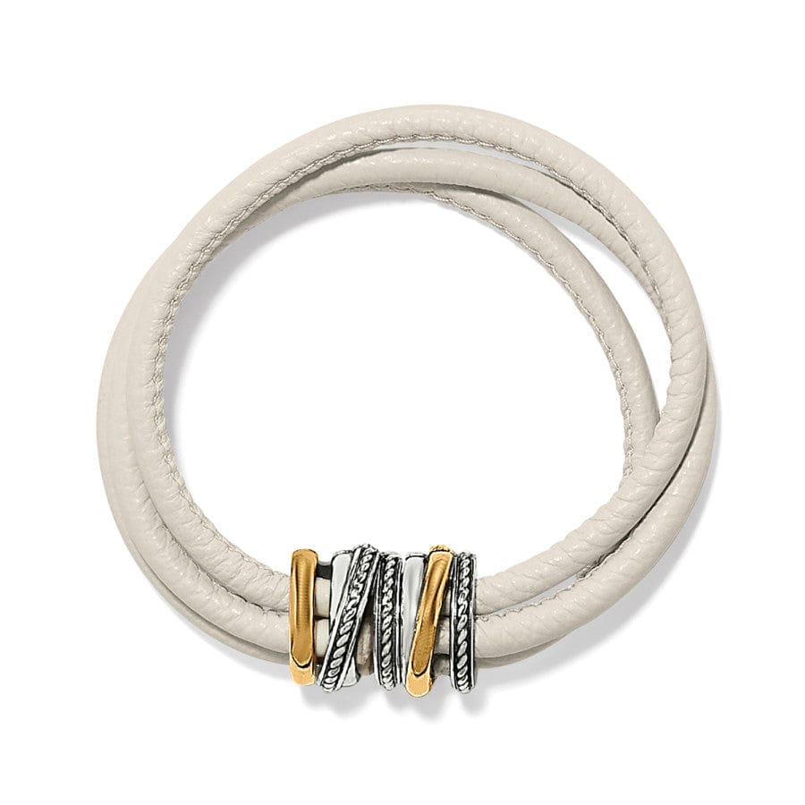 Neptune's Rings Two Tone Bracelet for Women - Elegant Silver & Gold Bangle Jewelry Gift for Birthday, Anniversary & Special Occasions