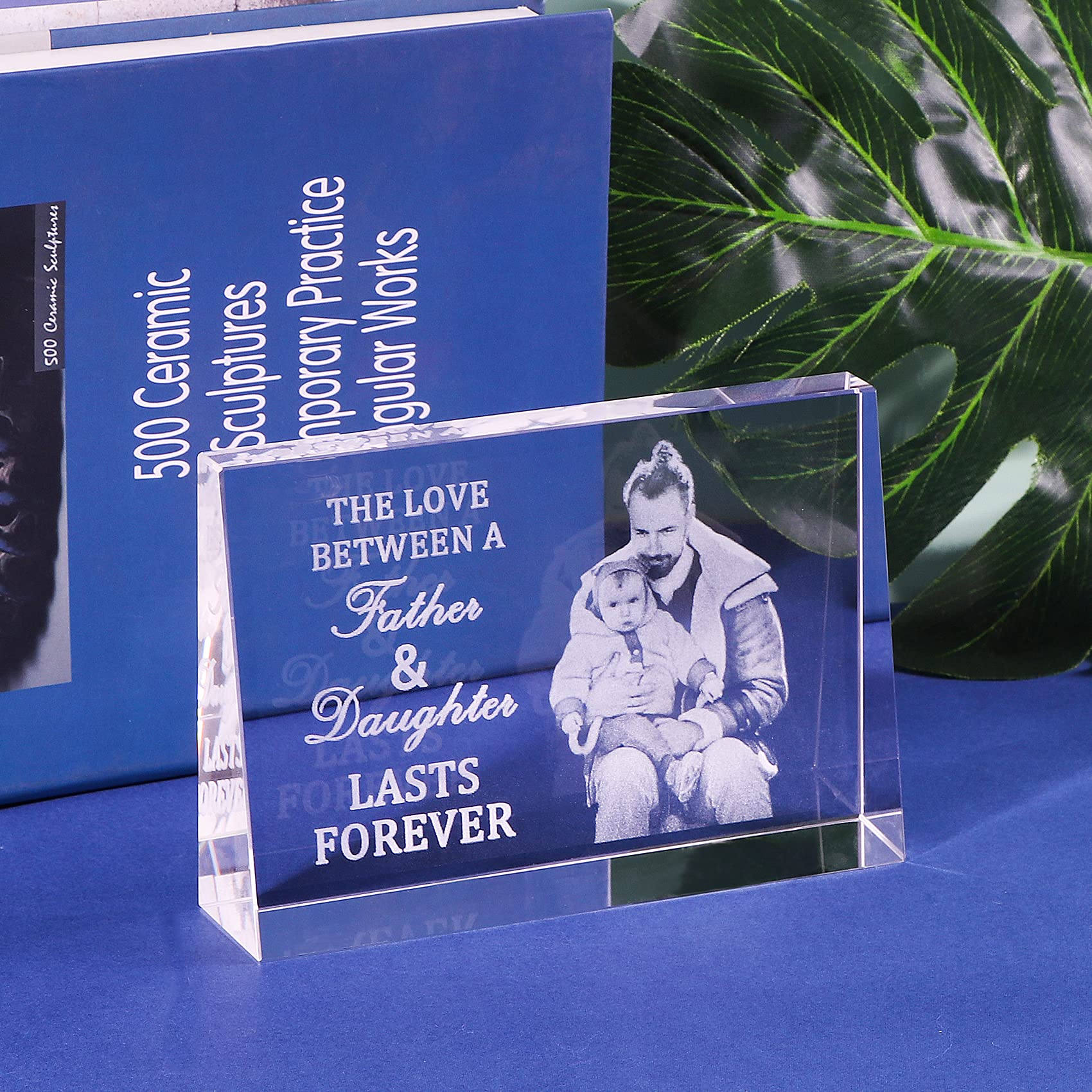 2023 Personalized Graduation Gifts for Her & Him - Custom Engraved Crystal Picture Frame with Laser Etching - Class of 2023 Keepsake Plaque - Perfect for College & High School Graduation Decorations - Inspirational Gift Idea for Dorm, Office or Home Display