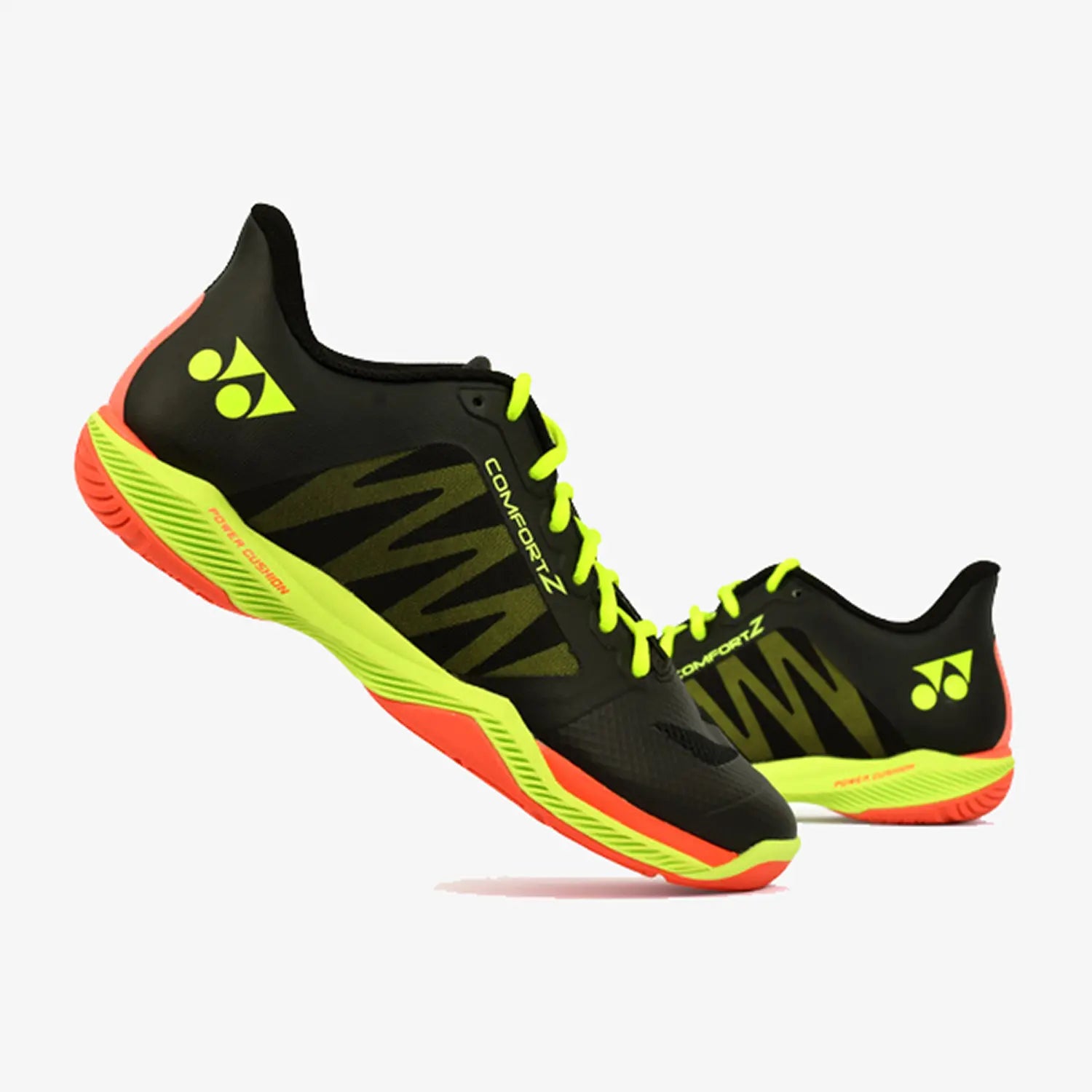 Yonex Power Cushion Comfort Z3 Badminton Shoes - Black - Lightweight Cushioning for Indoor Court Sports & Training