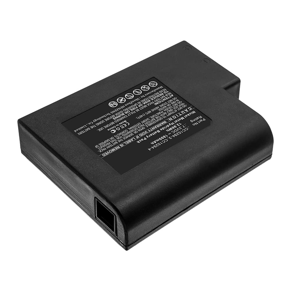 Synergy Digital Printer Battery for Zebra CC15294-3 - 7.2V 1800mAh Ni-MH Replacement Battery | Compatible with Zebra Printers | Perfect for Warehouse Labeling, Shipping & Retail Barcode Printing
