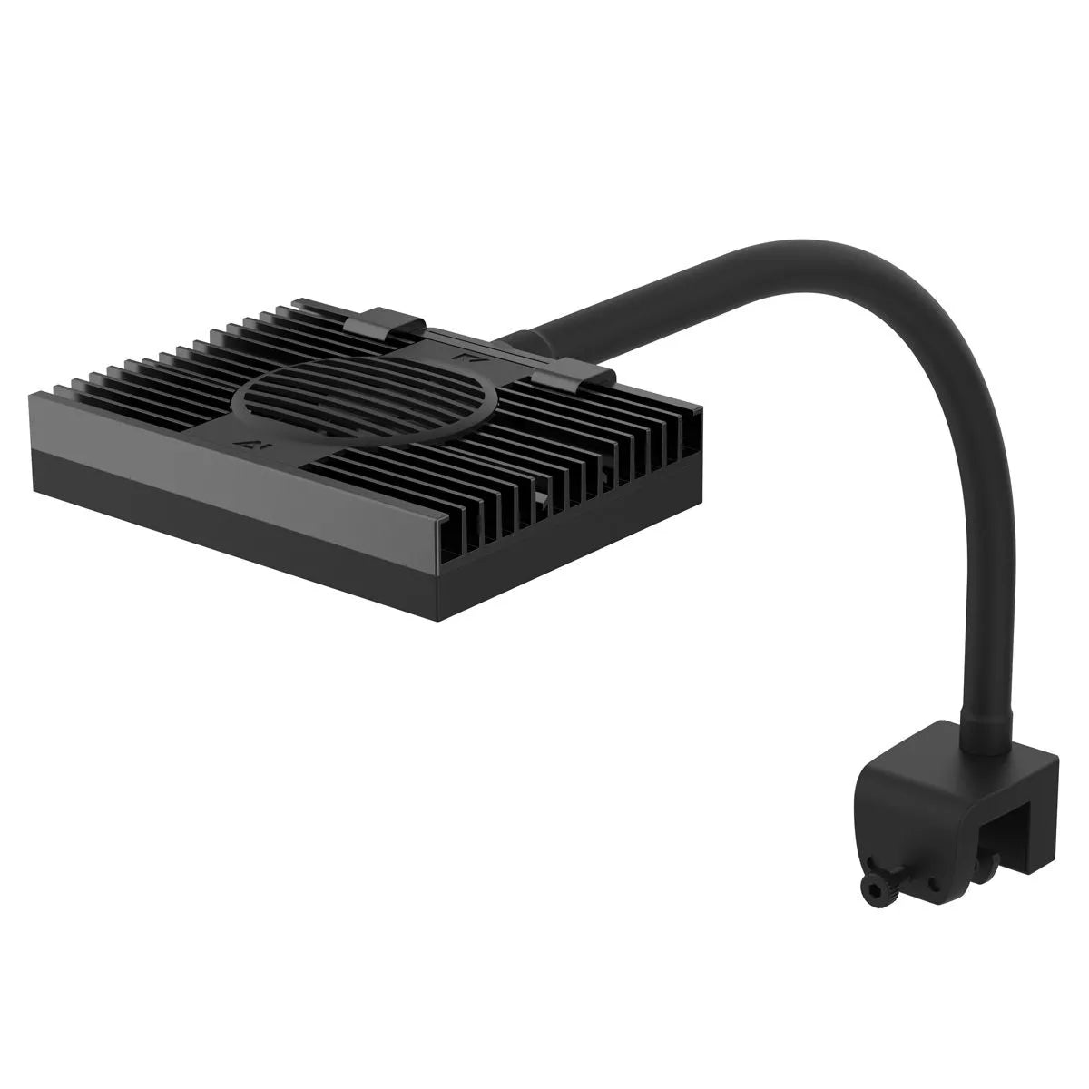 Aqua Illumination AI Hydra Flex Arm Black - Adjustable Aquarium Light Mounting Bracket for Coral Reef & Fish Tank Lighting Systems - Perfect for Marine, Freshwater & Nano Tanks