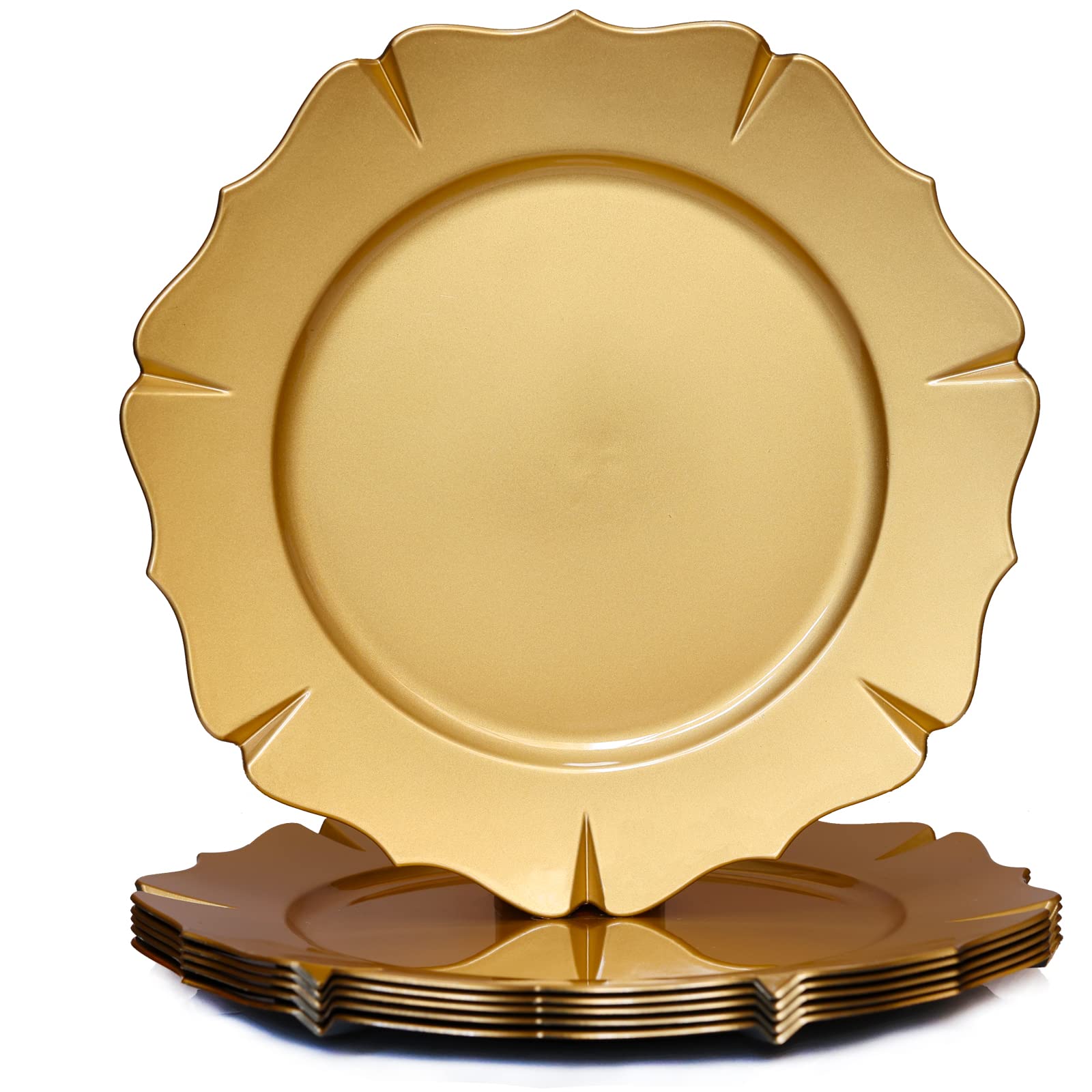 Gold Charger Plates - 13